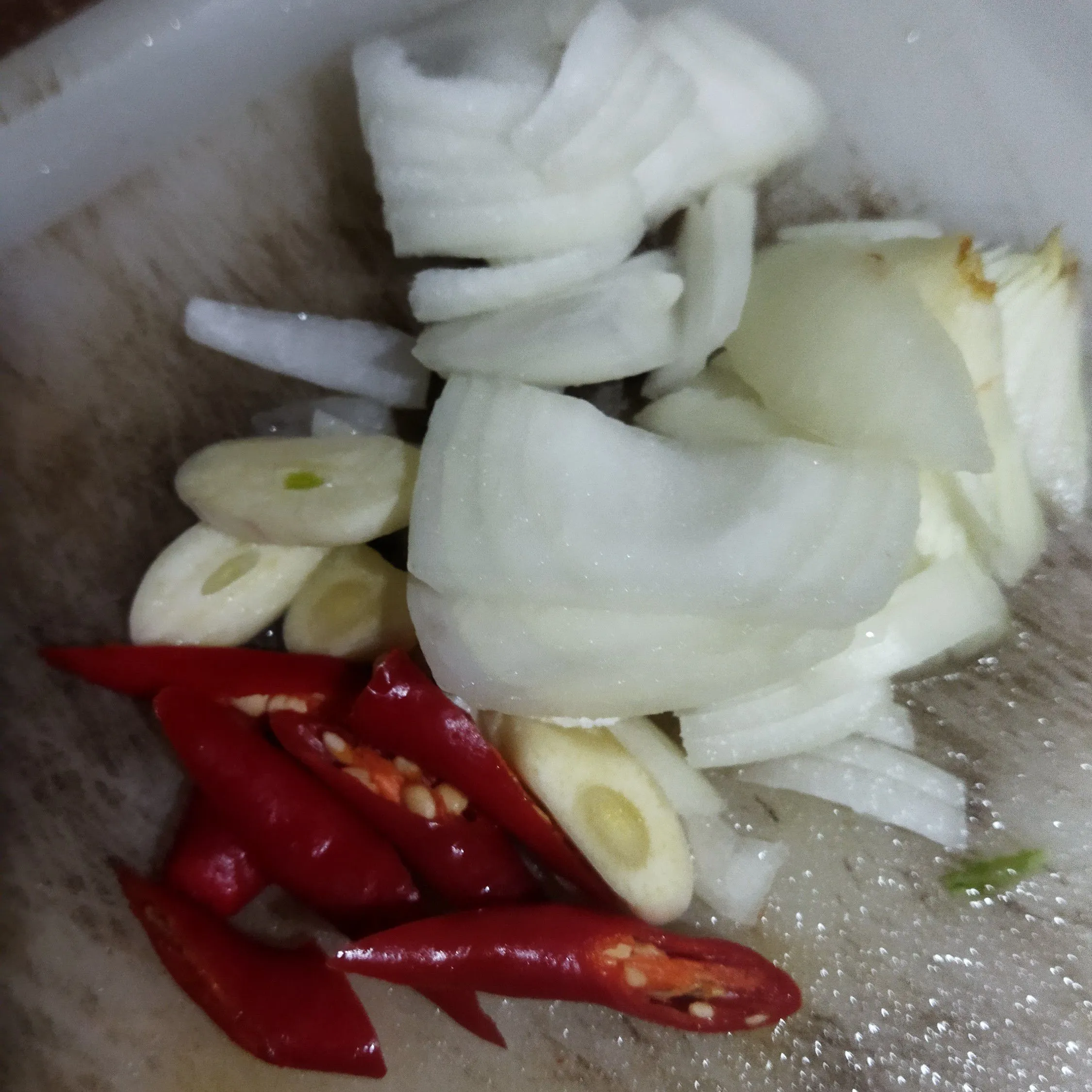 Step 2 Tumis Sawi Hijau