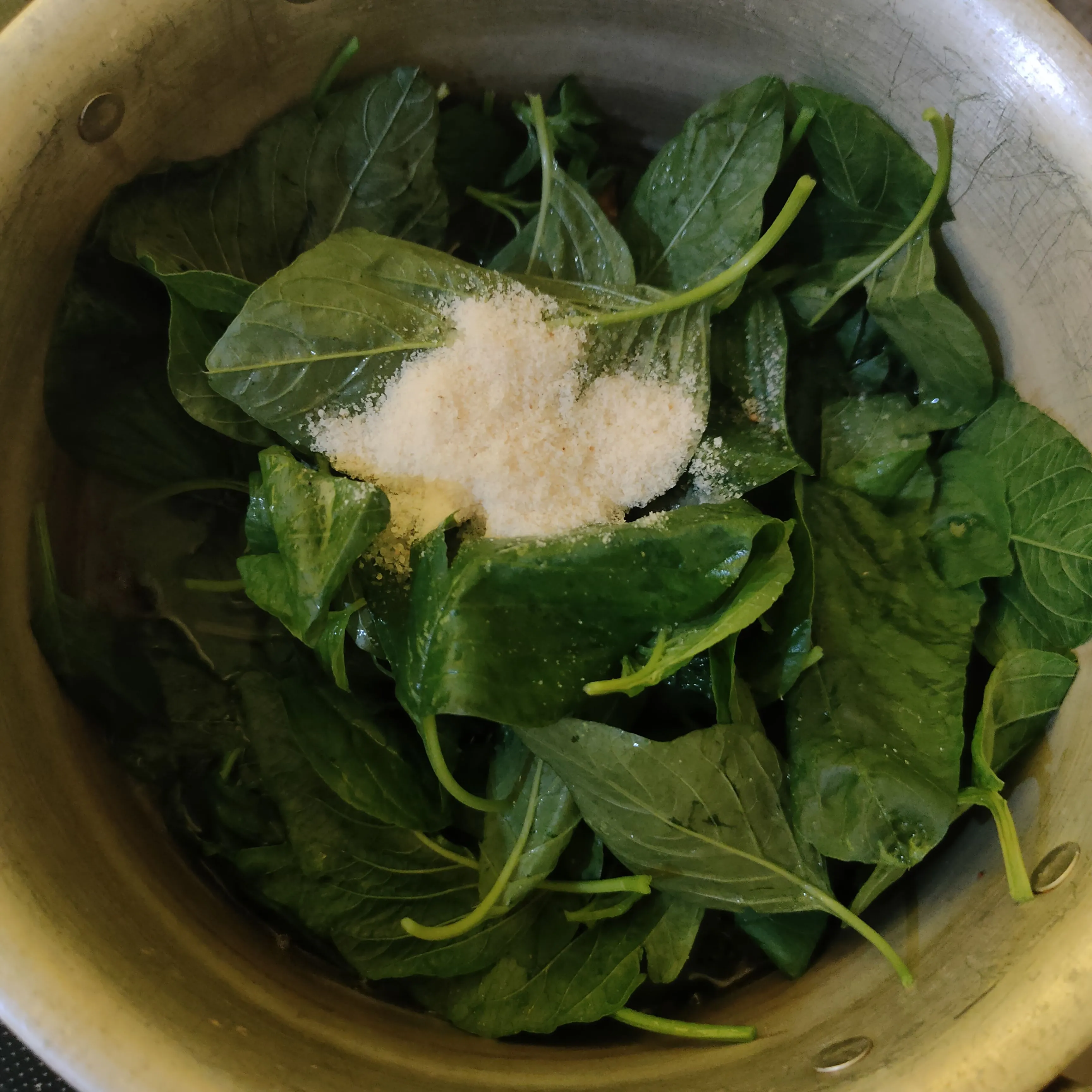 Step 5 Sayur Bayam Oyong Wortel Bening