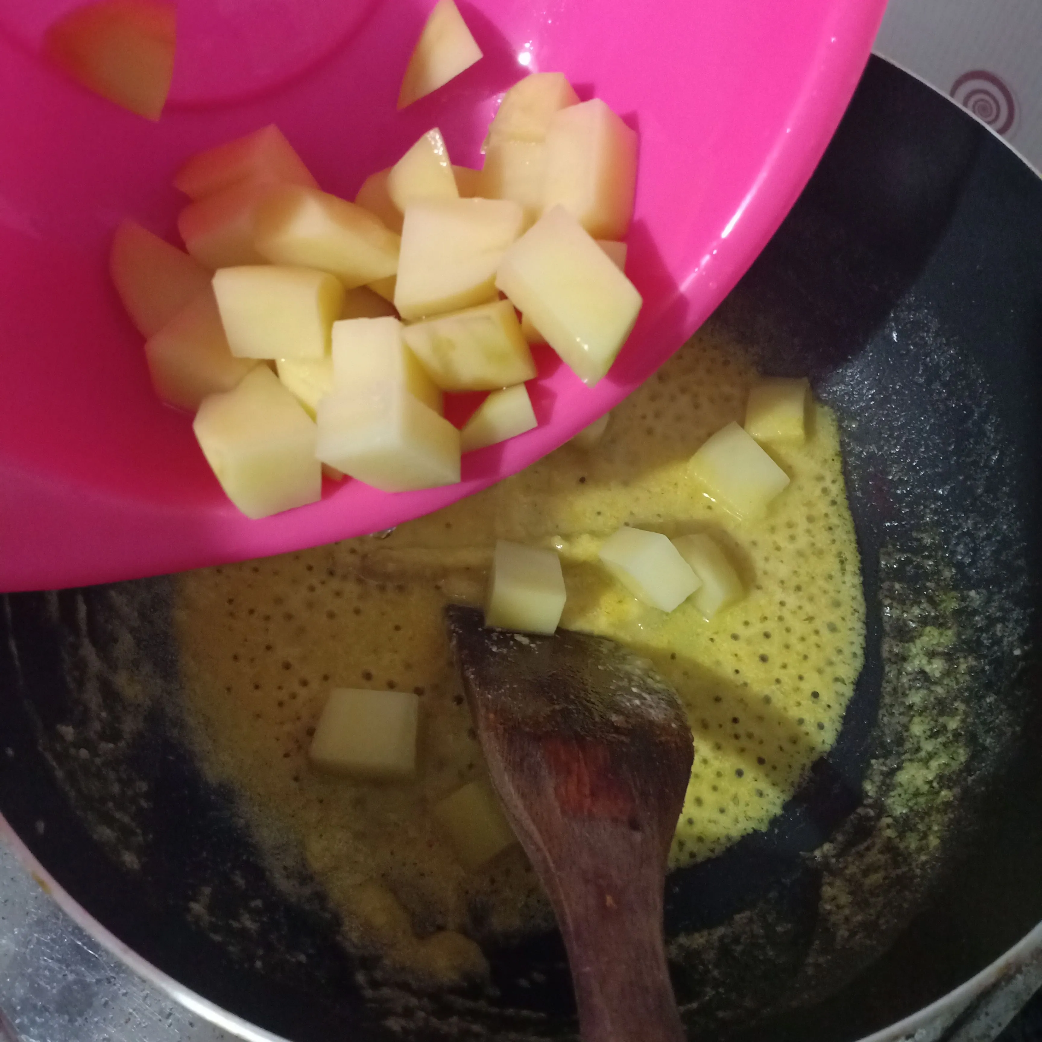 Step 2 Daging Sapi Kentang Santan