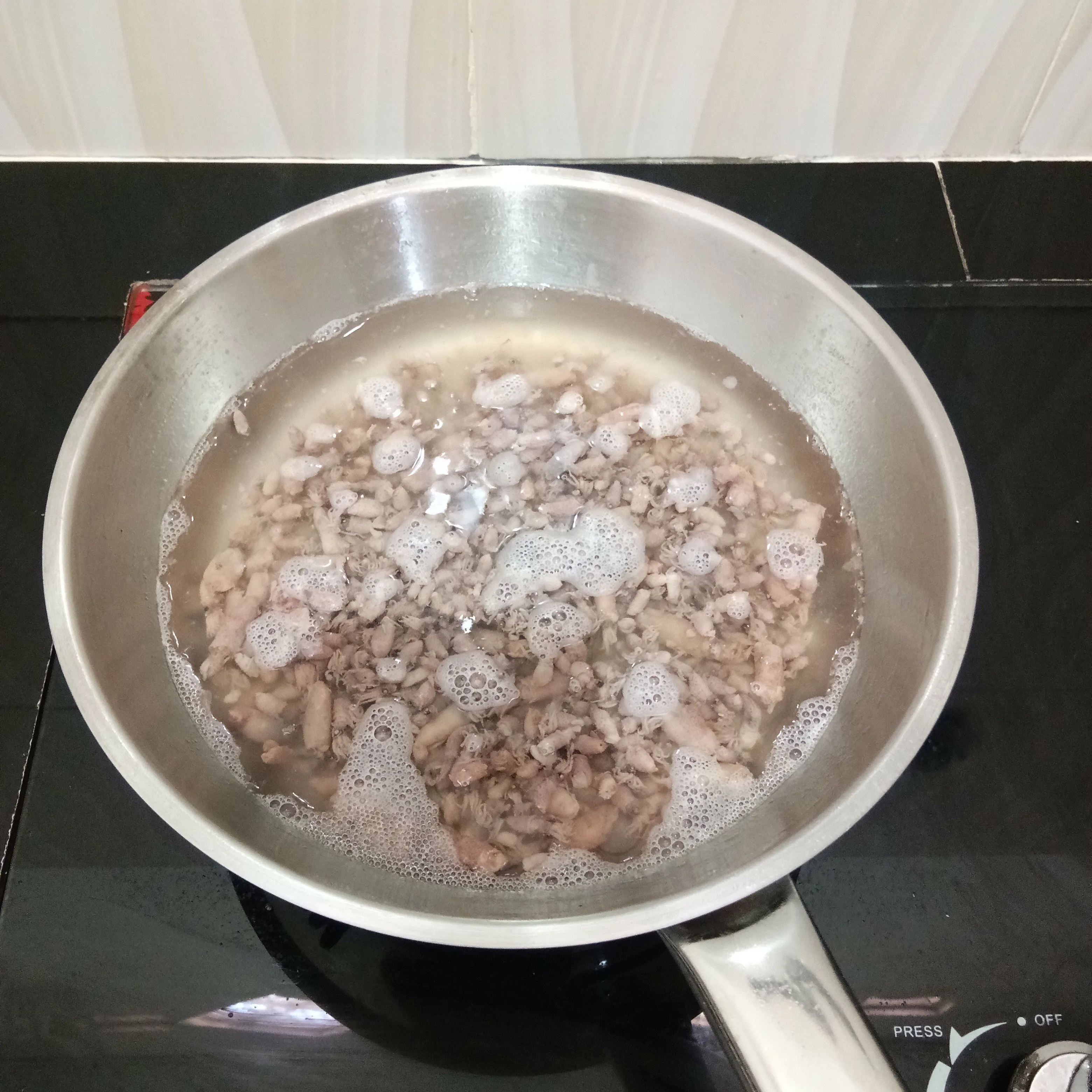 Step 1 Sambal Bajak Cumi Asin