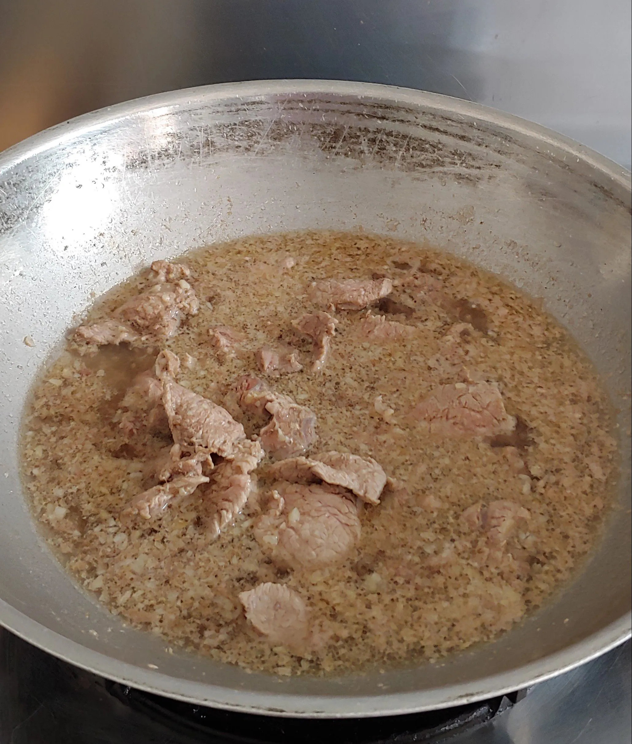 Step 4 Sapi Lada Hitam