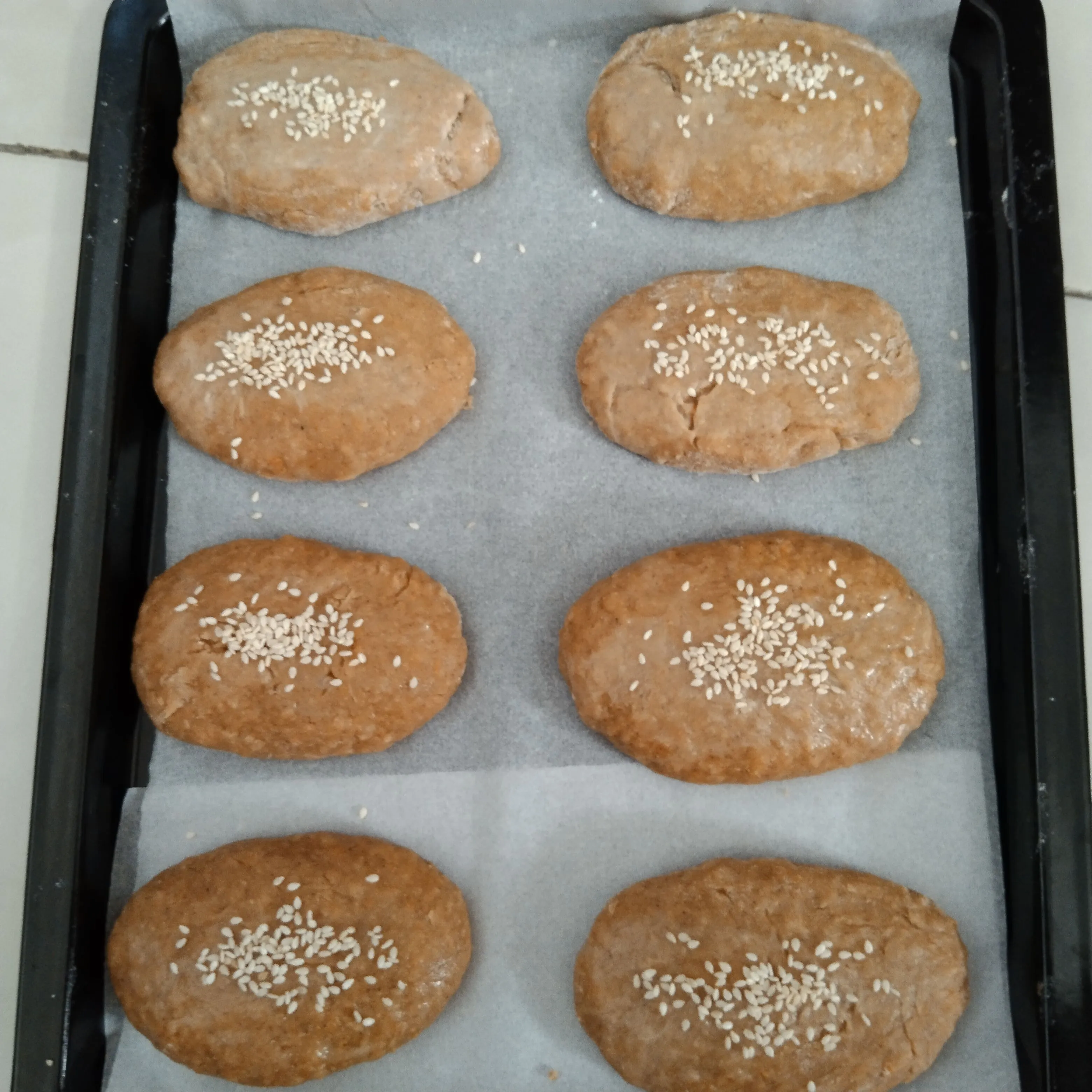 Step 5 Roti Gambang