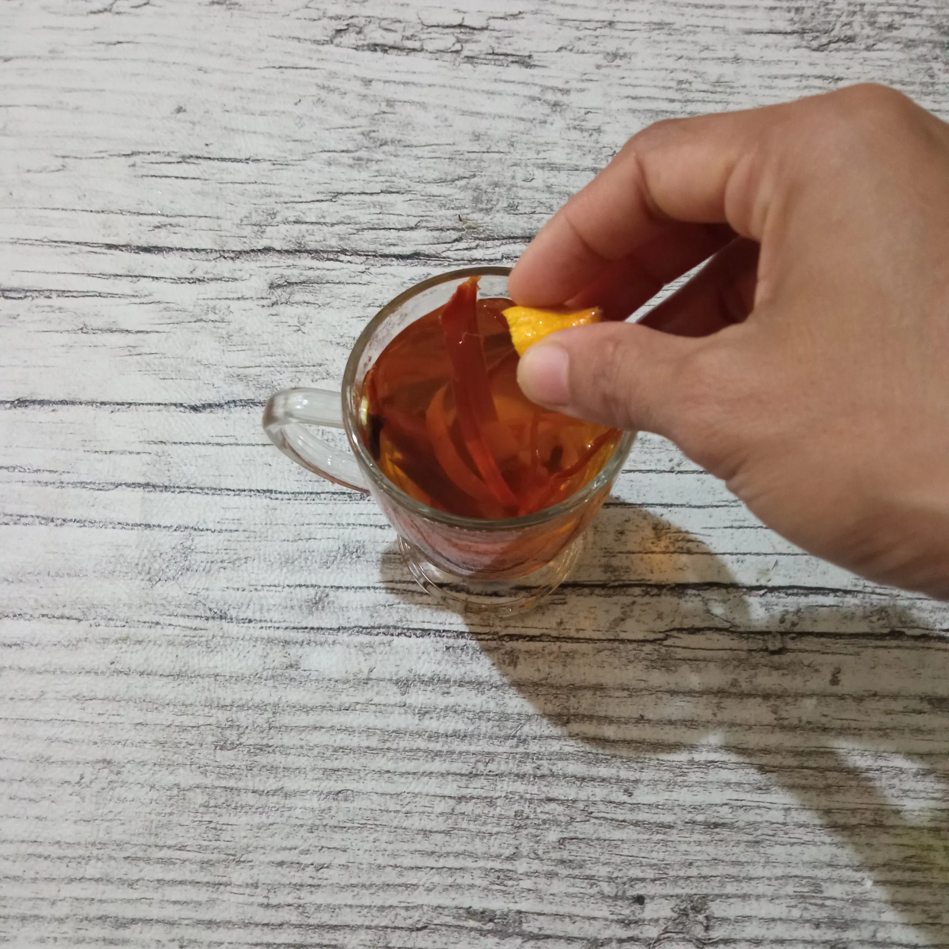 Step 5 Wedang Secang Madu Lemon