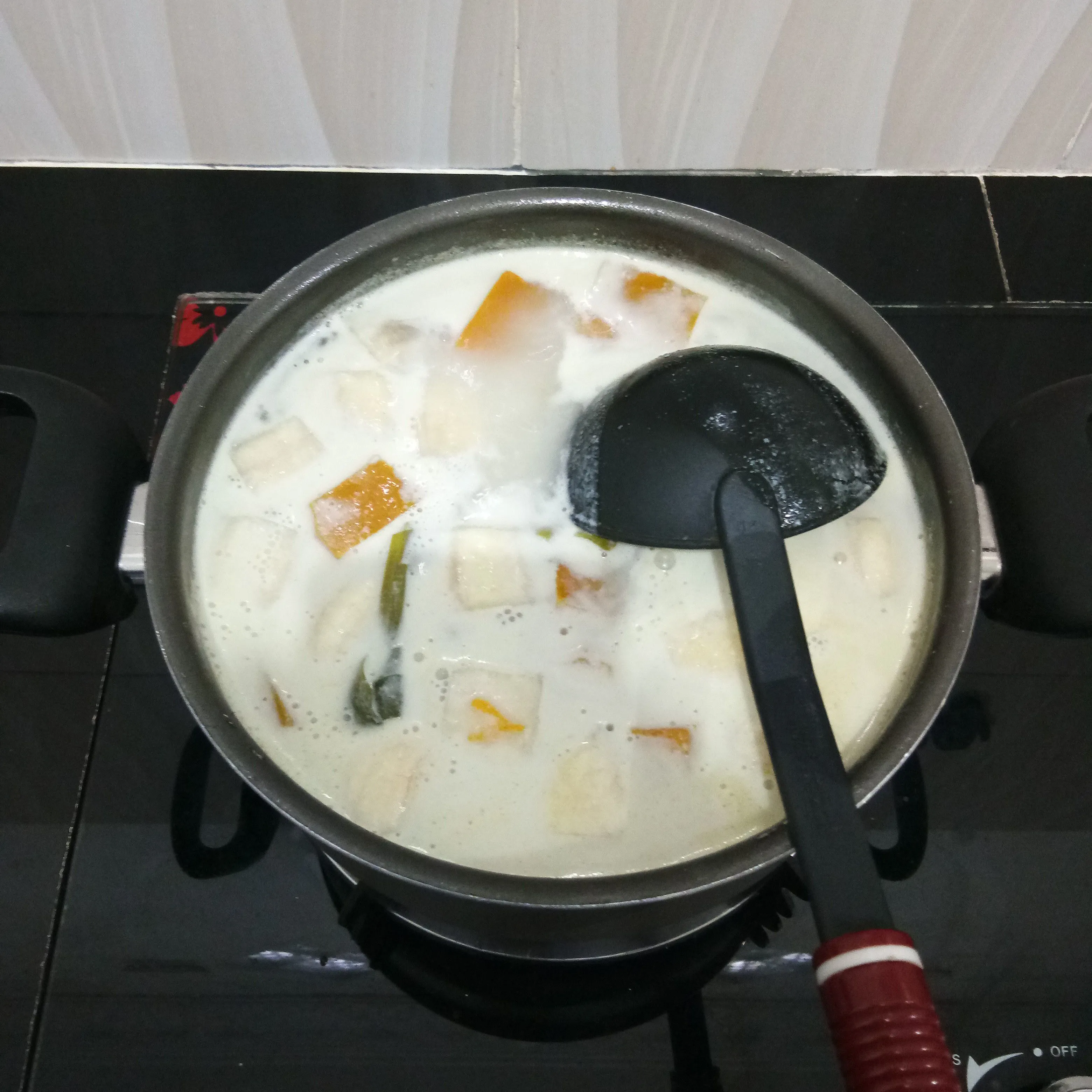 Step 6 Kolak Pisang Labu Kuning