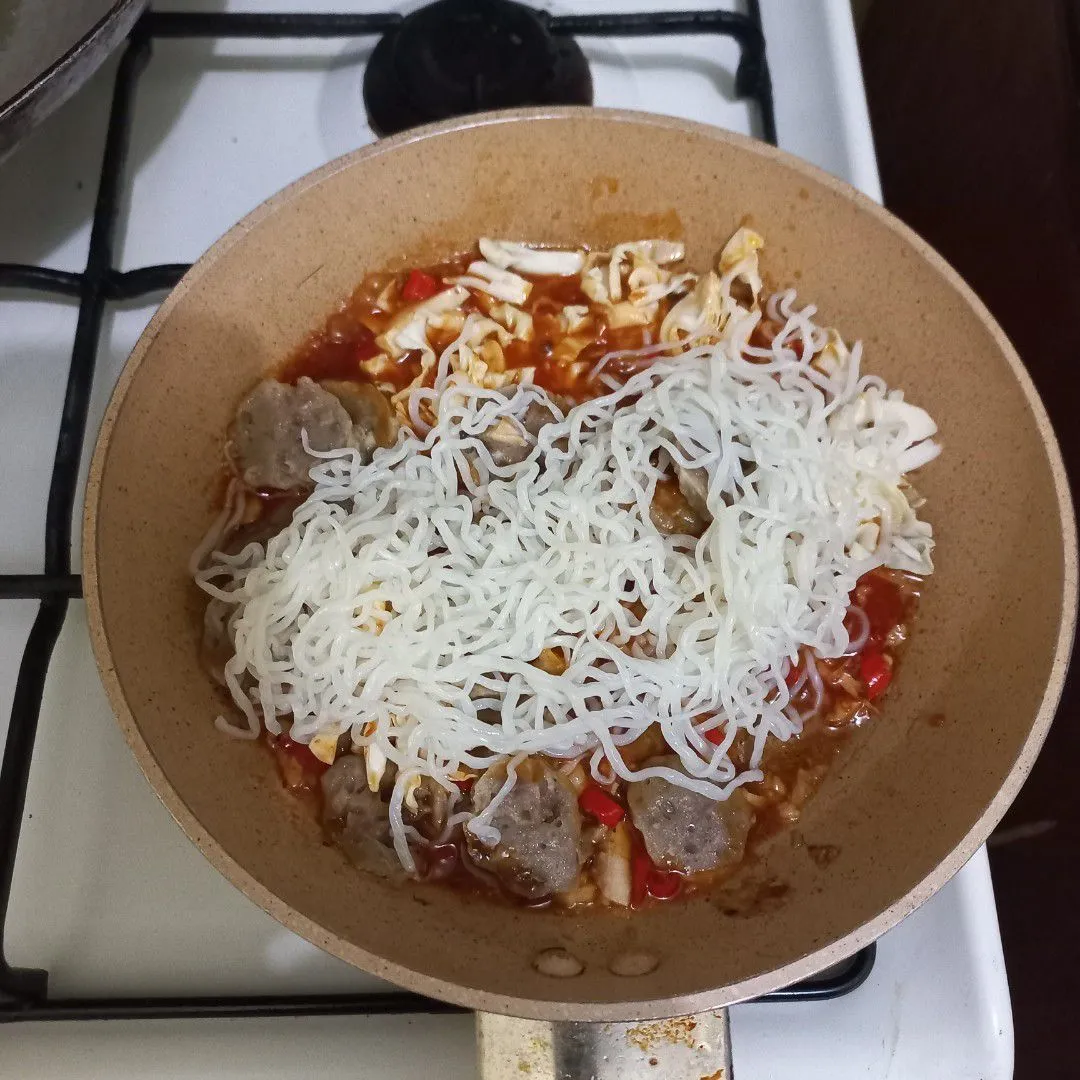 Step 5 Mie Shirataki Bumbu Cabe