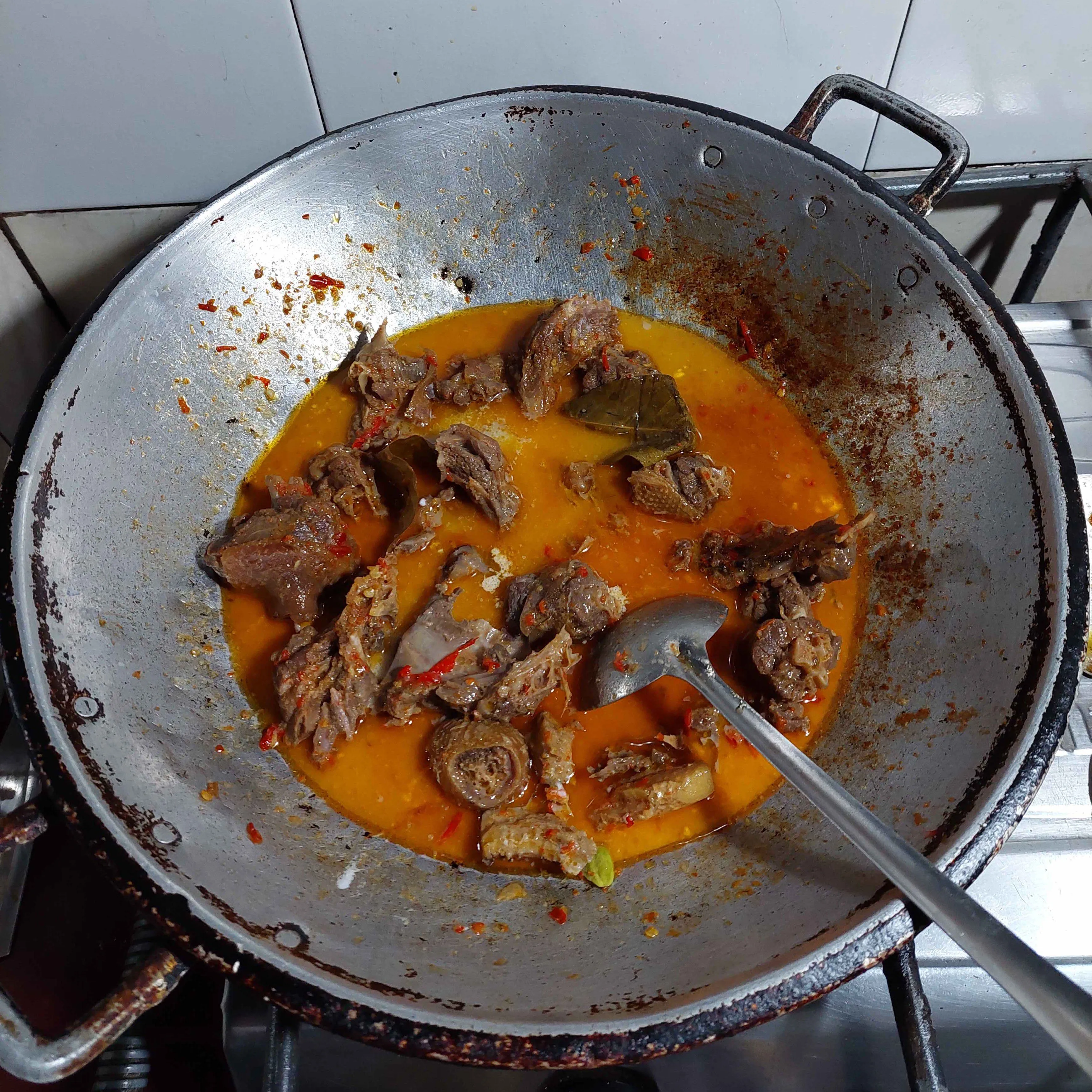 Step 5 Mentok Santen Pedas