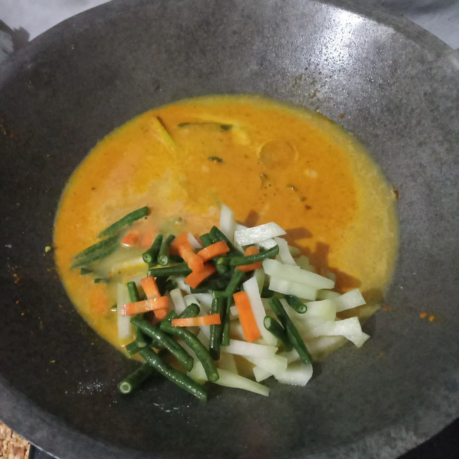 Step 5 Gulai Labu Siam