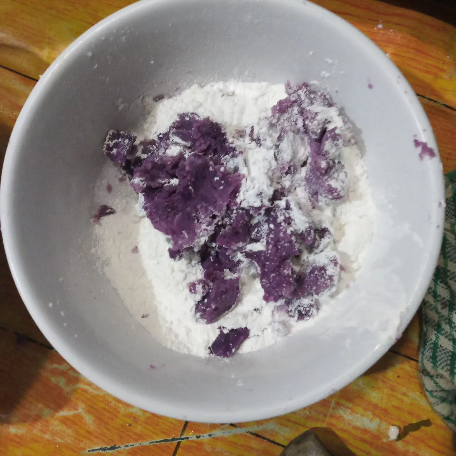Step 2 Klepon Ubi Ungu Santan Gurih