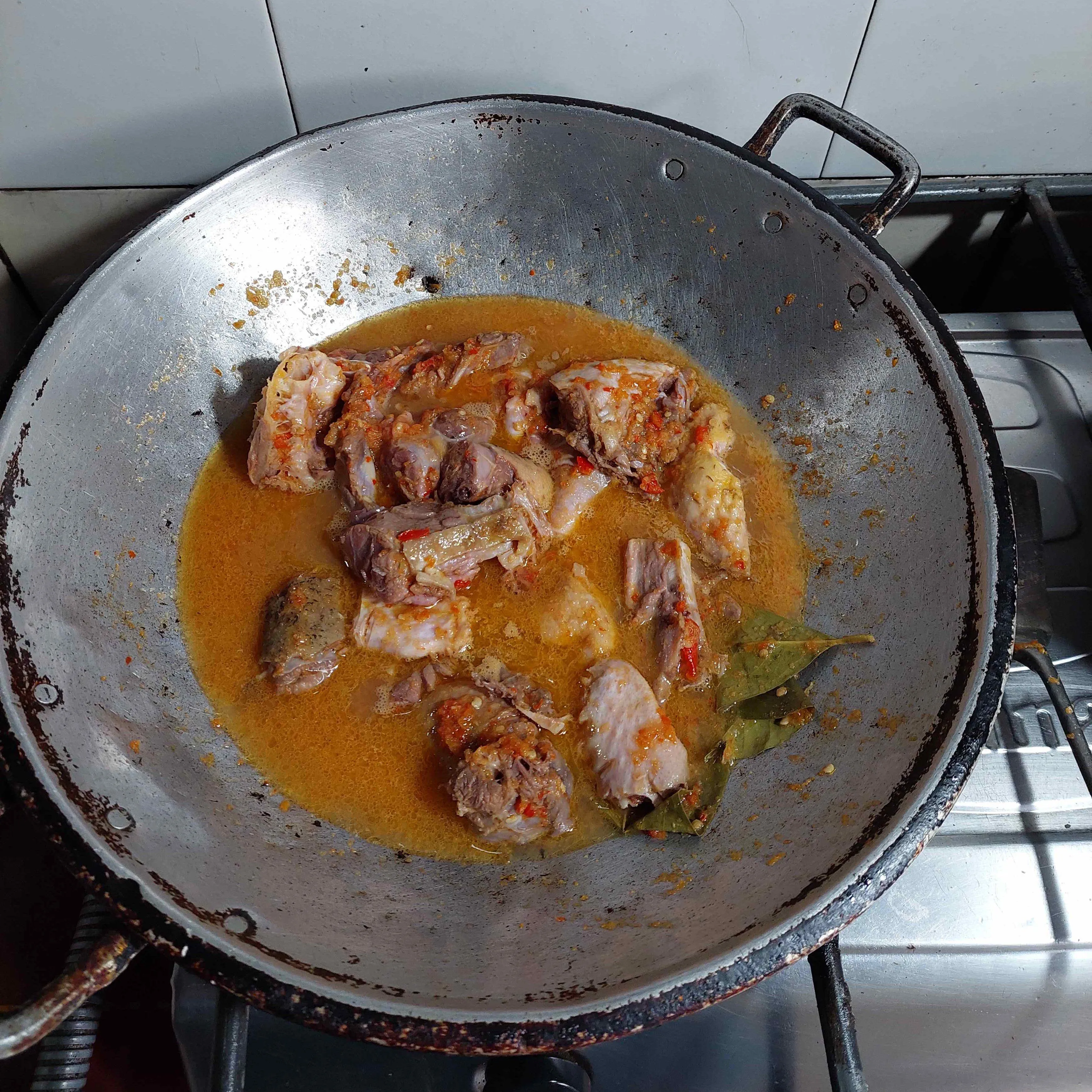 Step 4 Mentok Santen Pedas