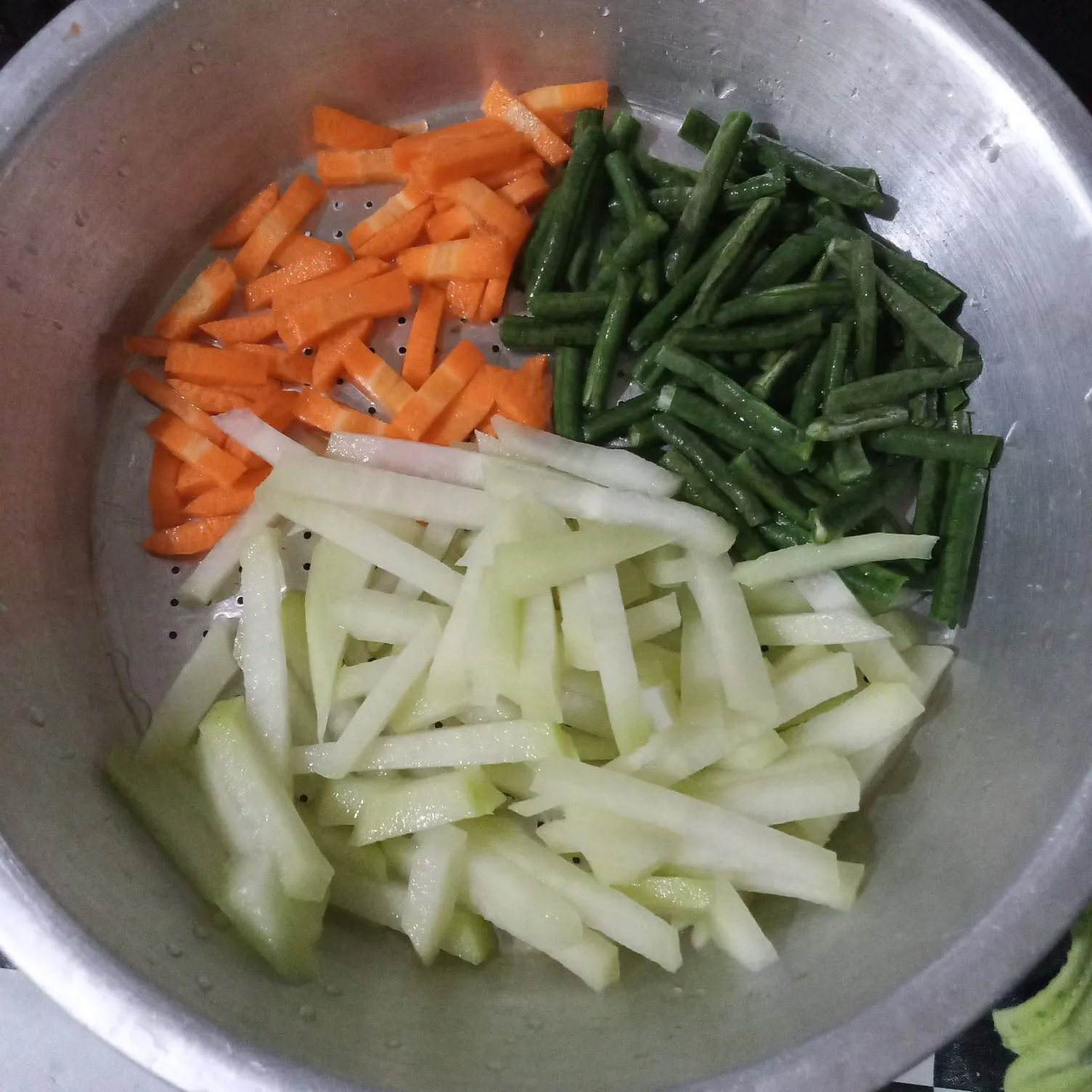 Step 1 Gulai Labu Siam