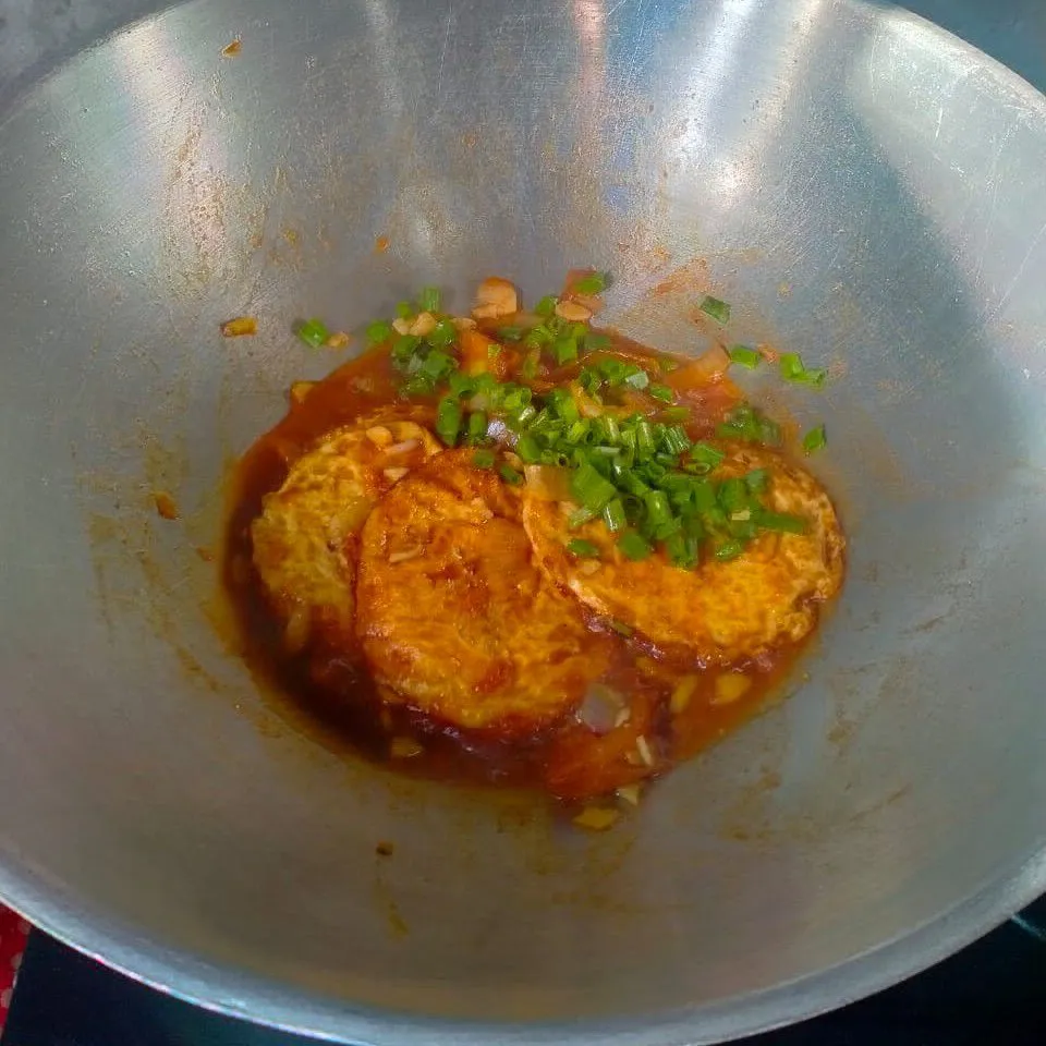 Step 5 Telur Ceplok Saus Teriyaki
