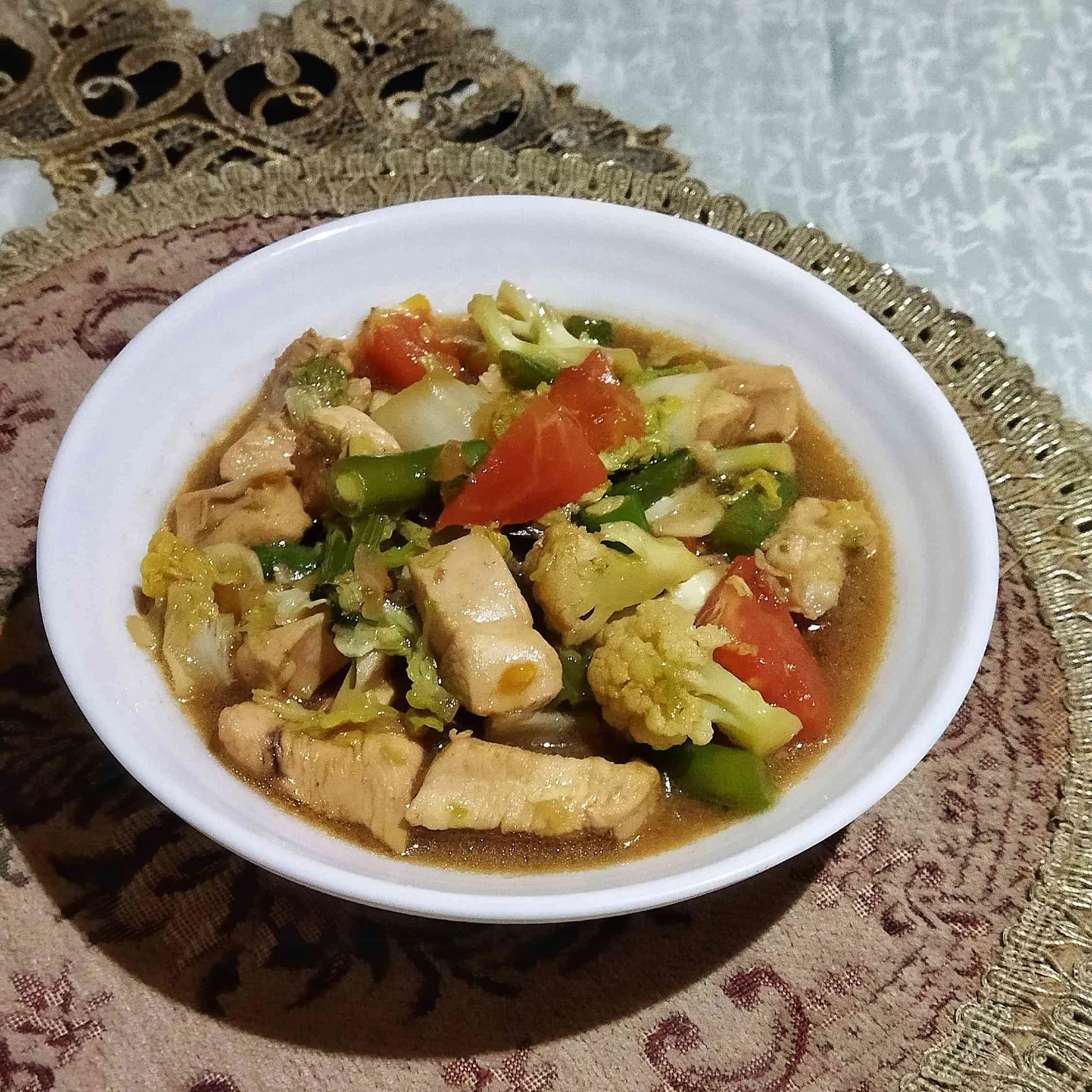 Tumis Ayam Sayur