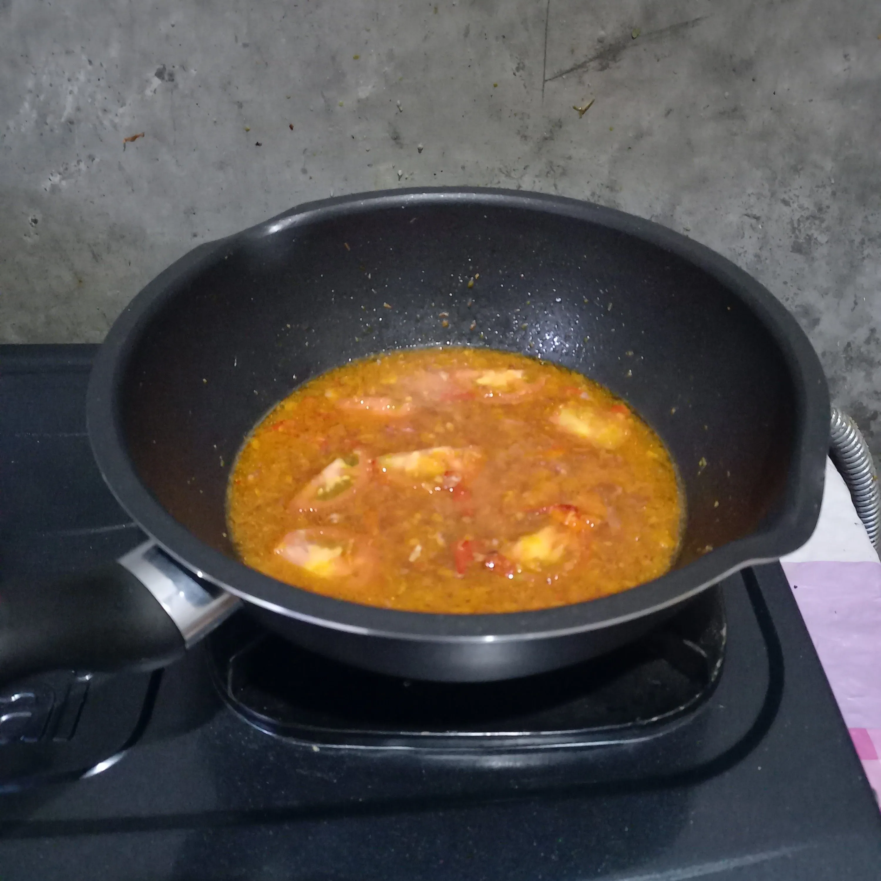 Step 4 Gongso Telur