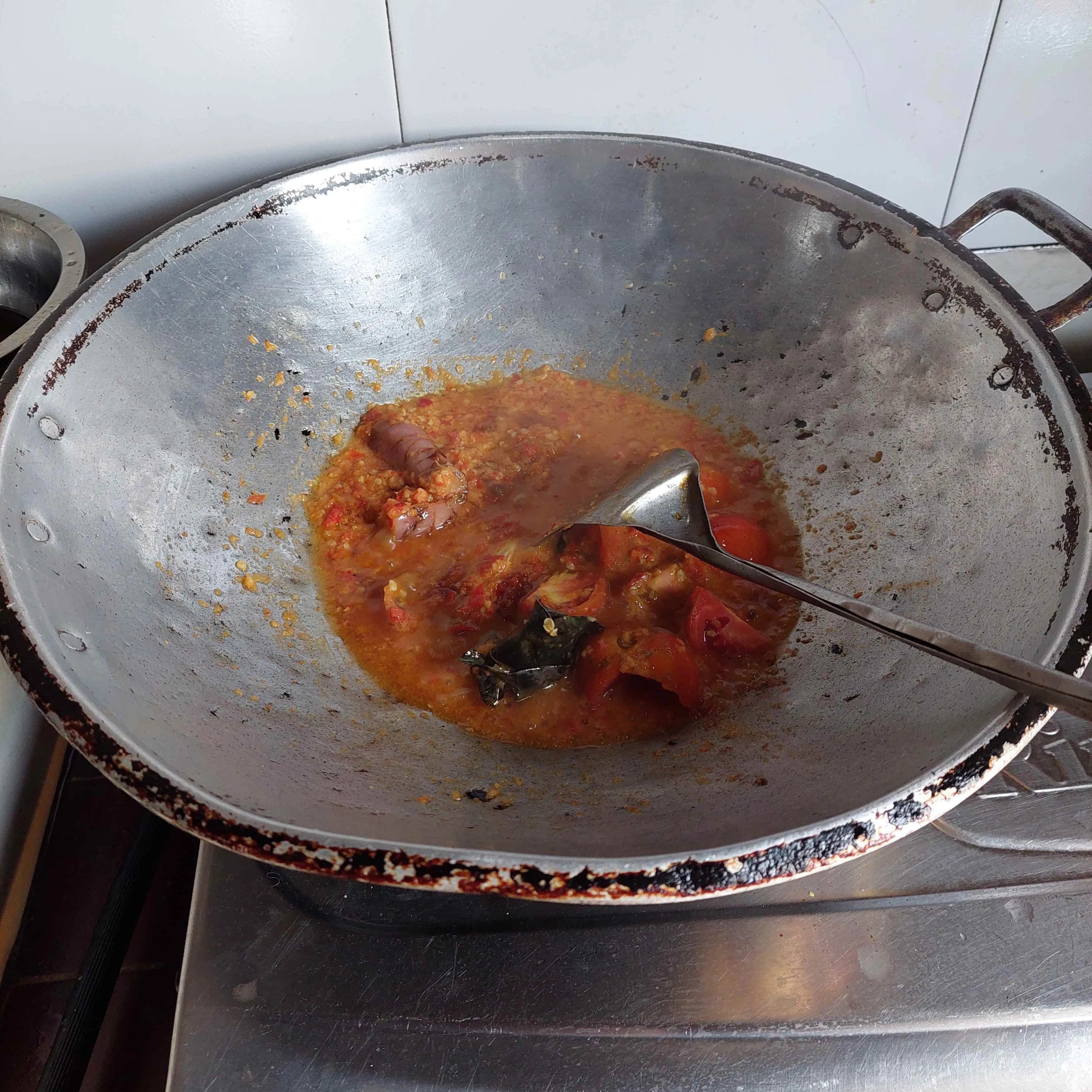 Step 4 Jengkol Balado