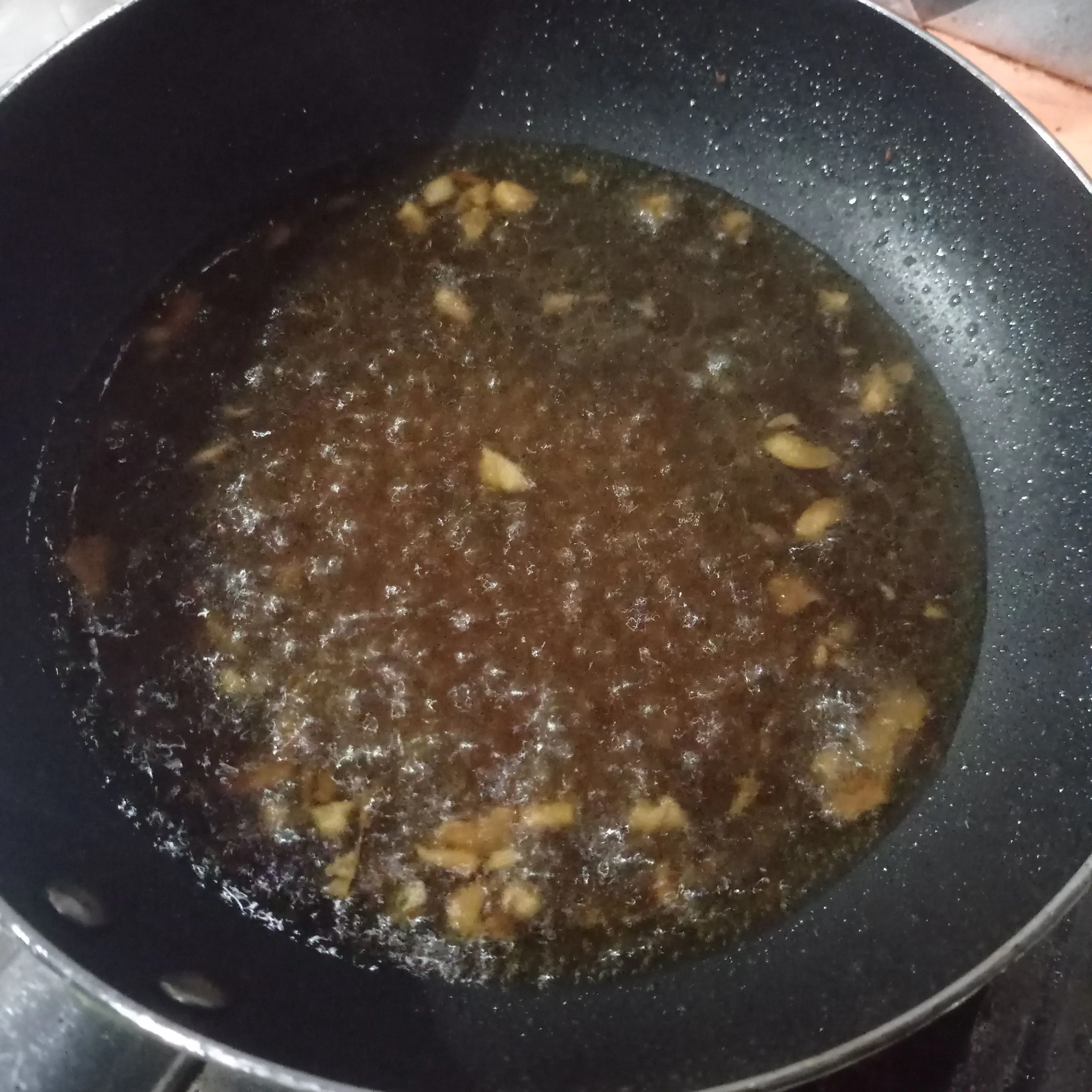 Step 5 Pokcoy Siram Bawang Putih