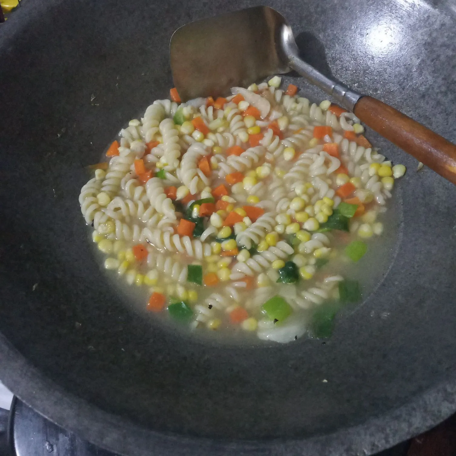Step 6 Sup Makaroni Spiral