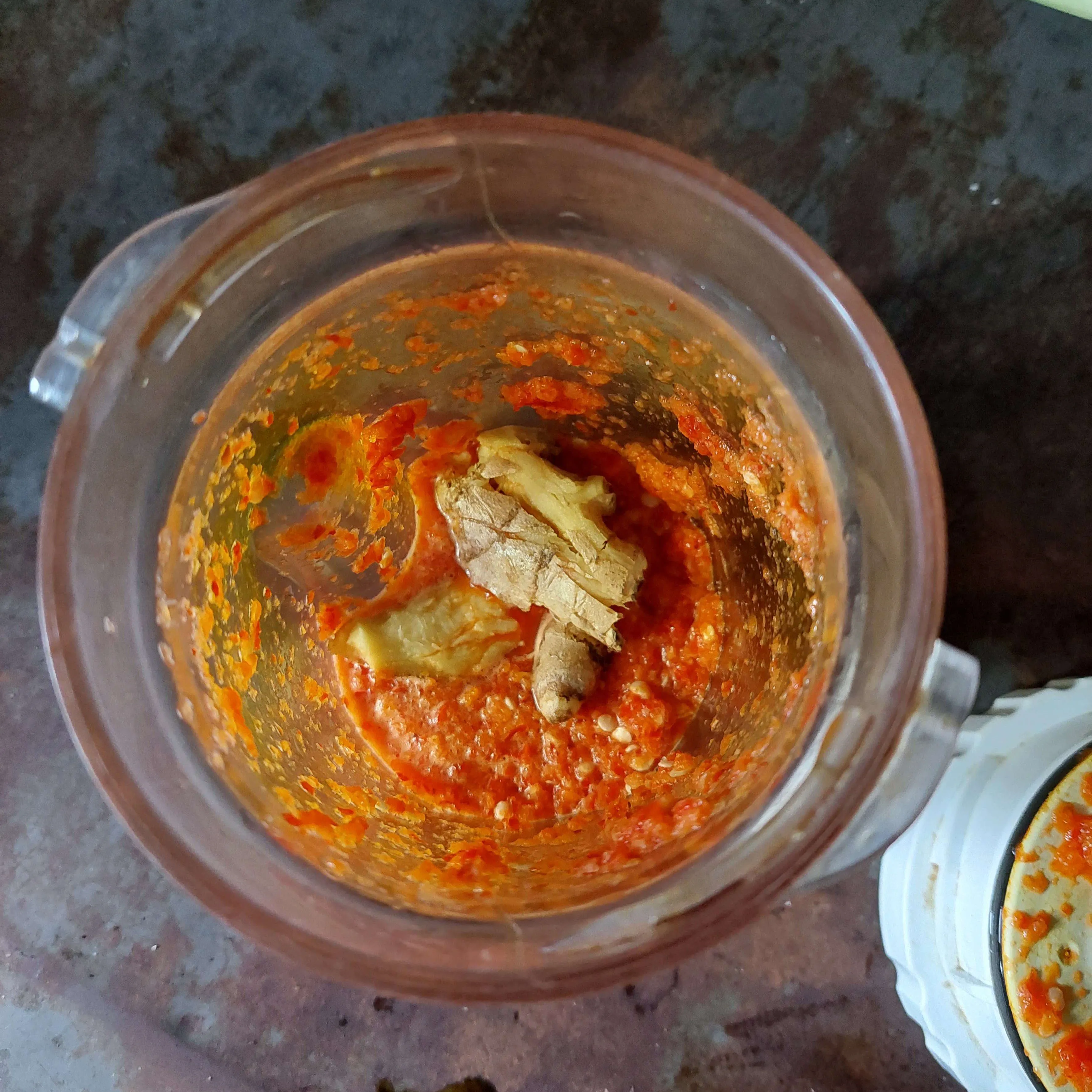 Step 2 Udang Cumi Saos Padang