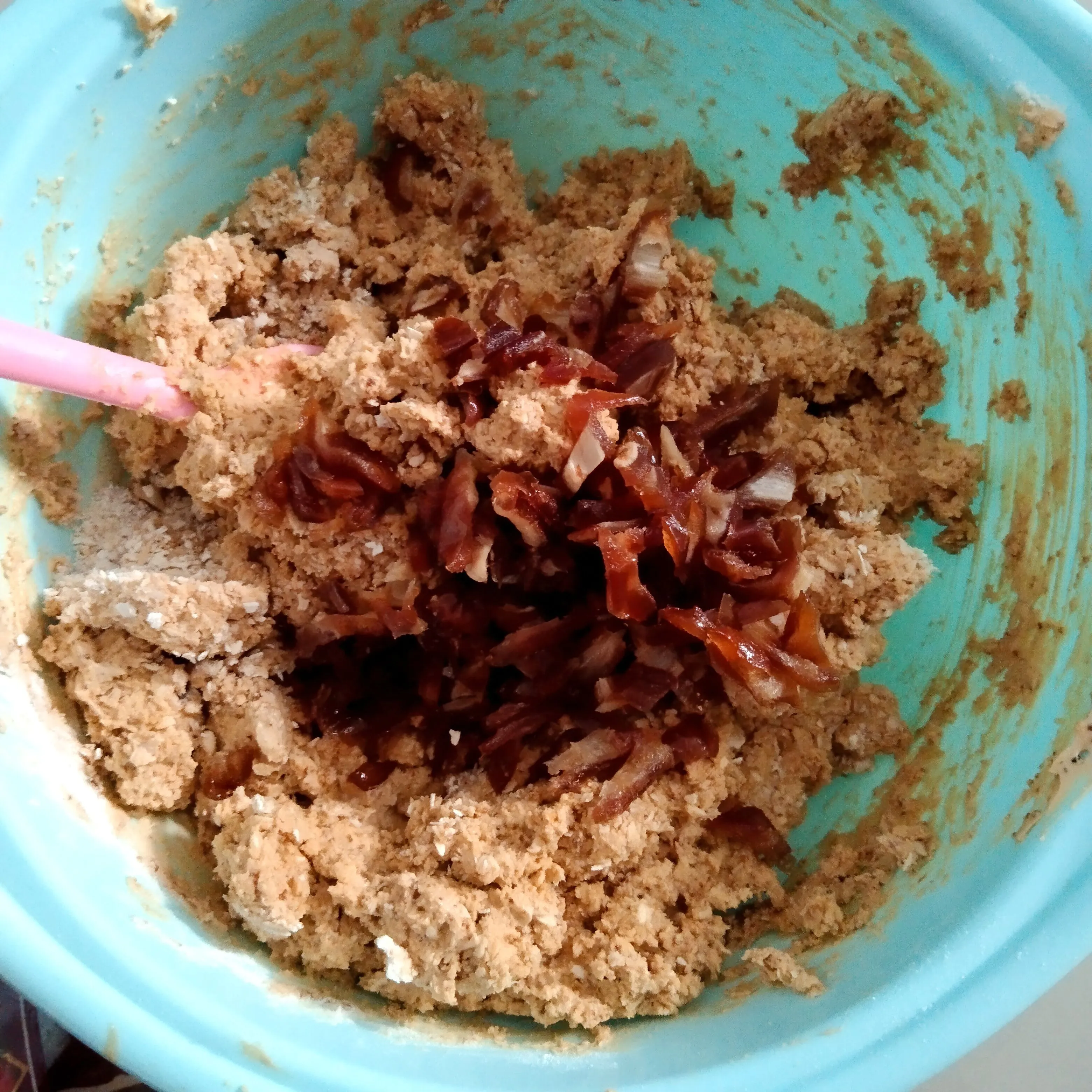 Step 4 Oatmeal Dates Cookies