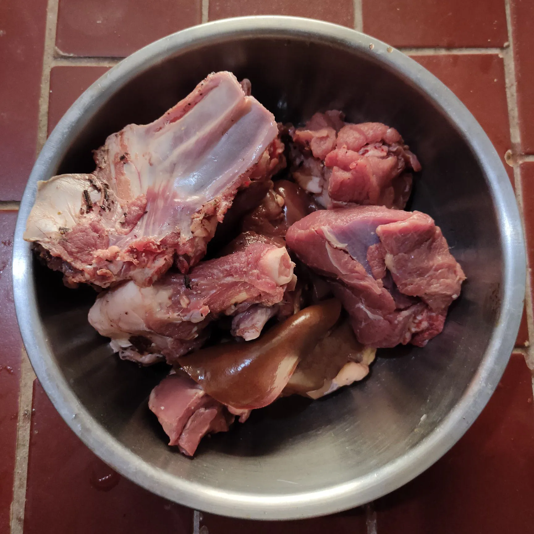 Step 1 Gulai Daging kambing