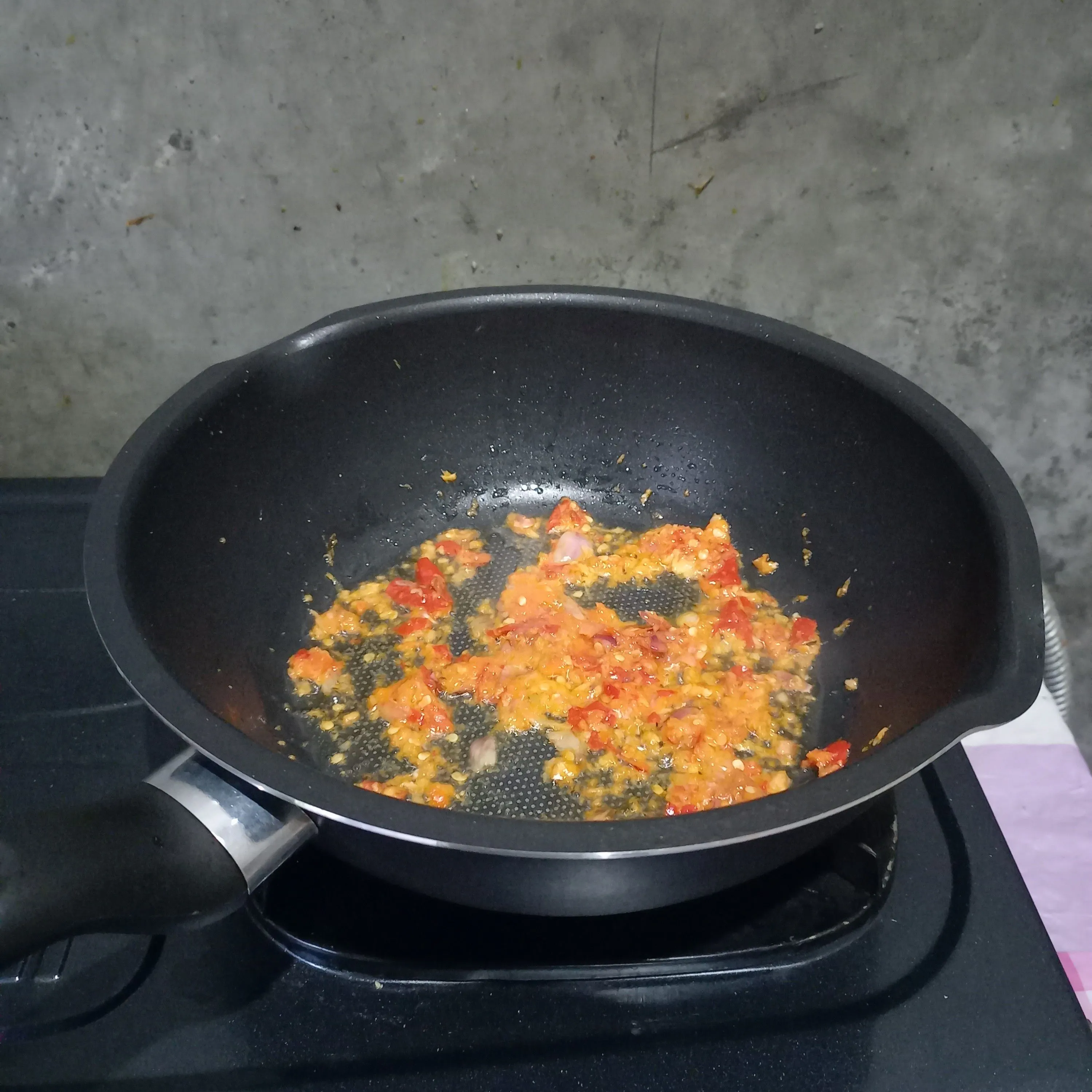 Step 3 Gongso Telur
