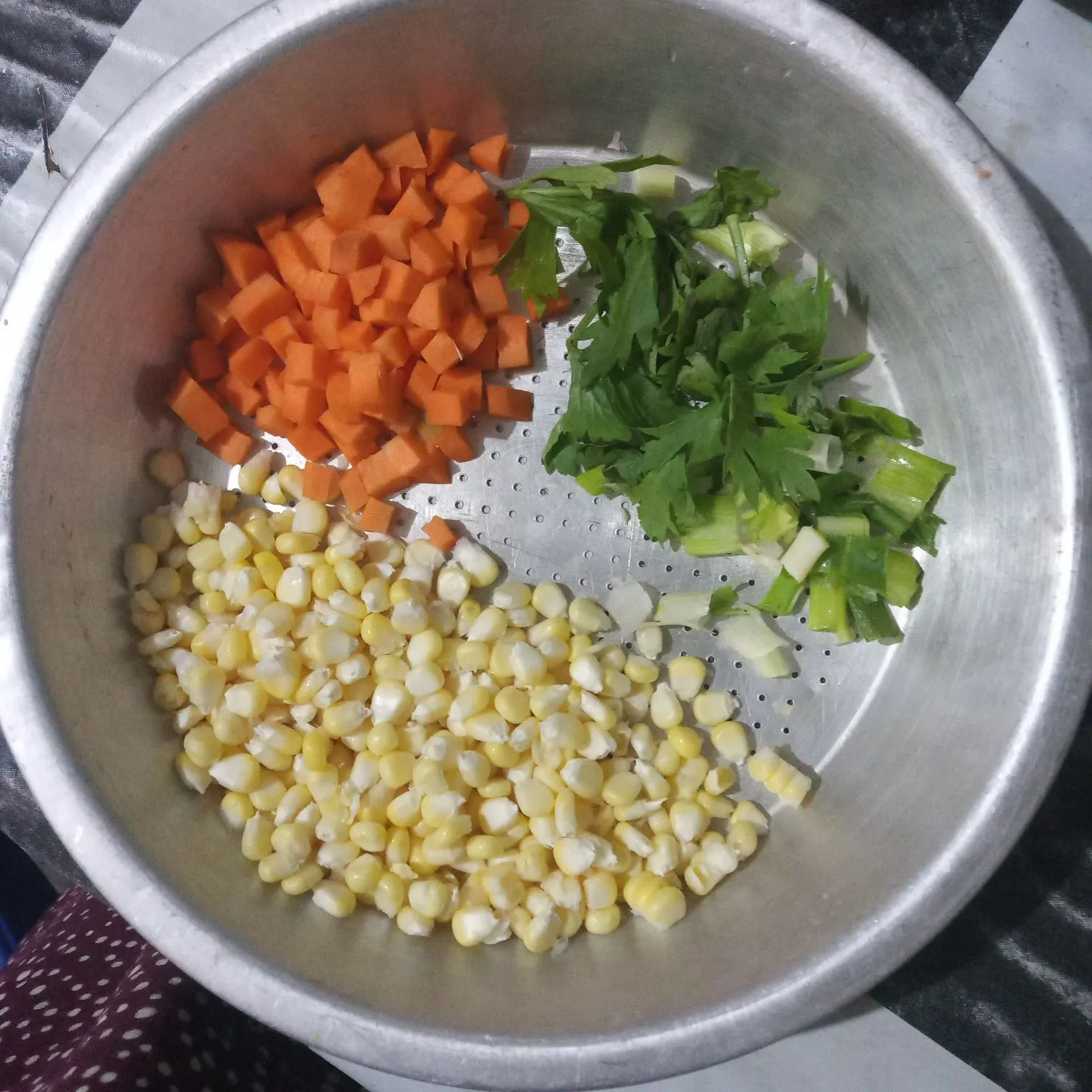 Step 2 Sup Makaroni Spiral