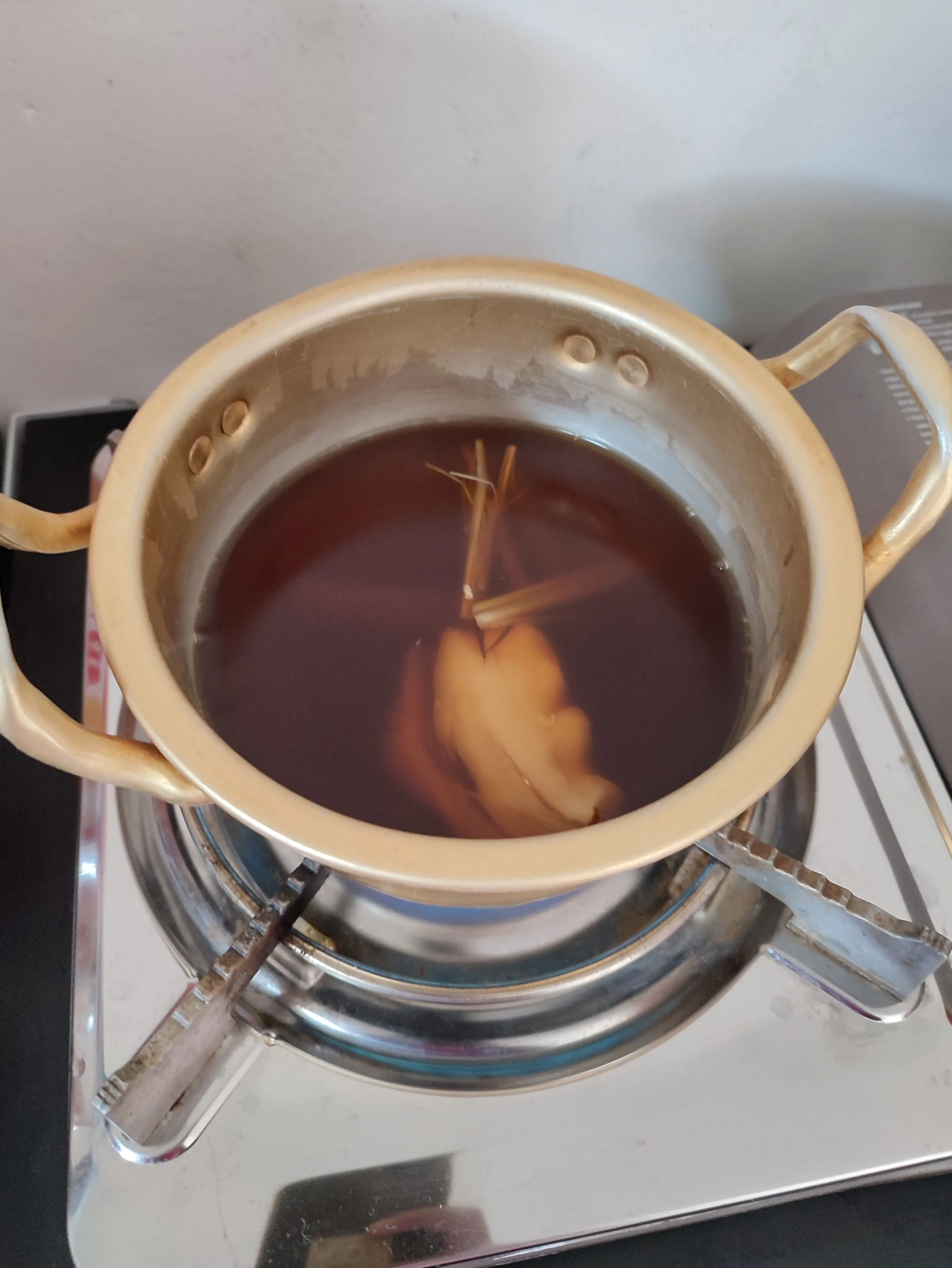 Step 5 Teh Jahe, Sereh, GulMer