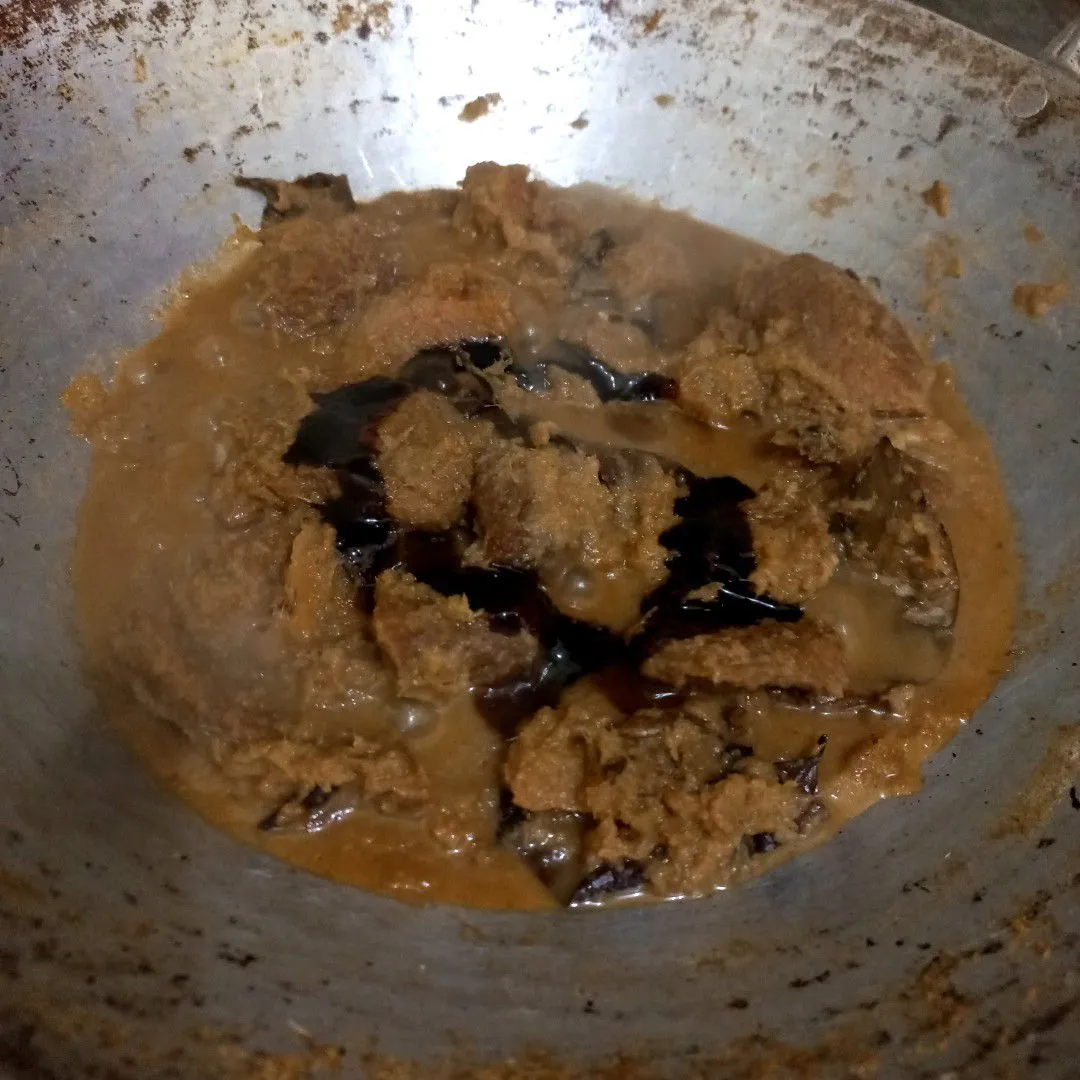 Step 7 Gepuk Sapi Tanpa Santan