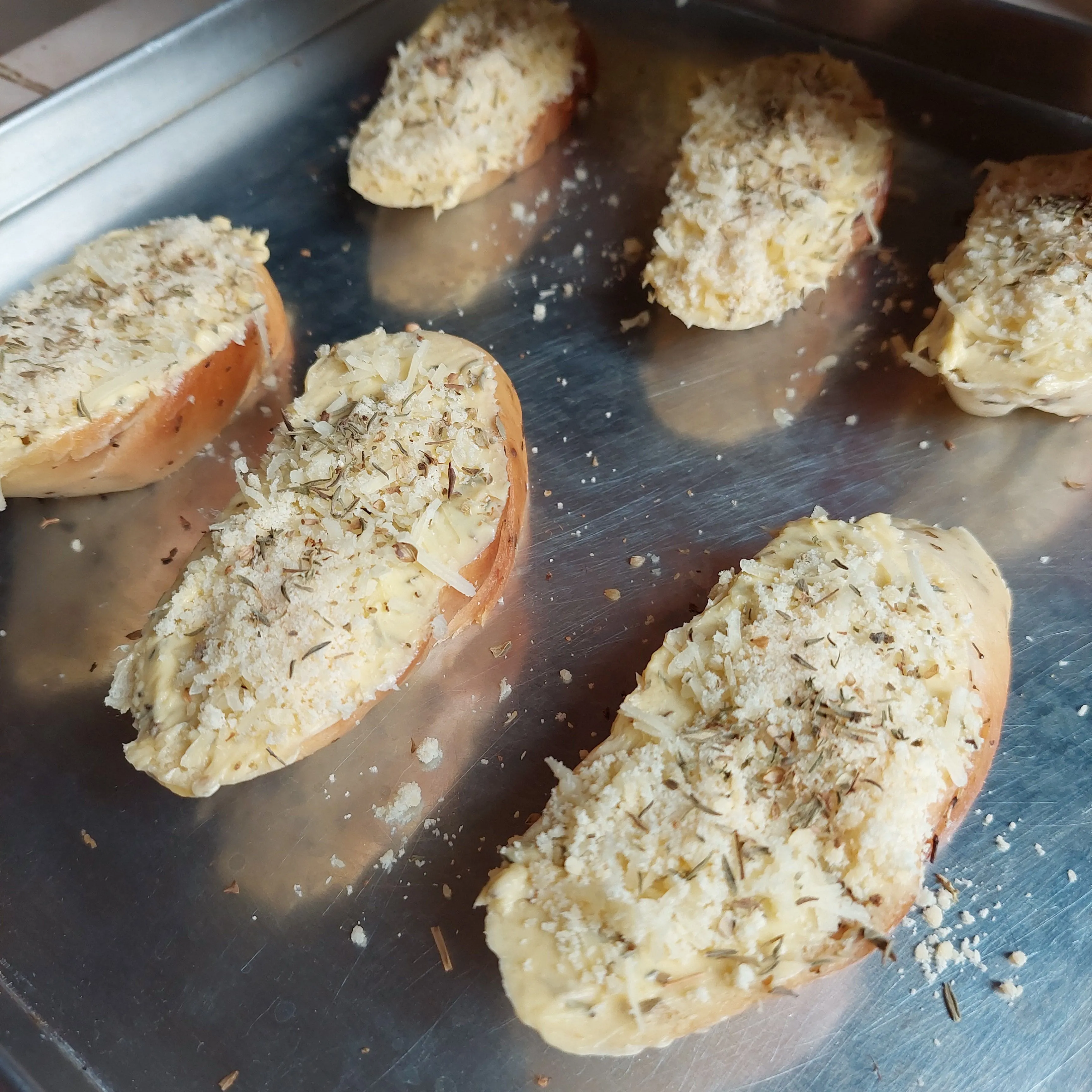 Step 4 Cheesy Garlic Bread