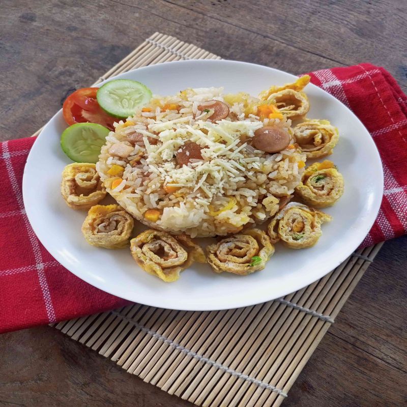 Resep Nasi Goreng Sosis Keju Sederhana Enak | Chef Adhesti Apriliana