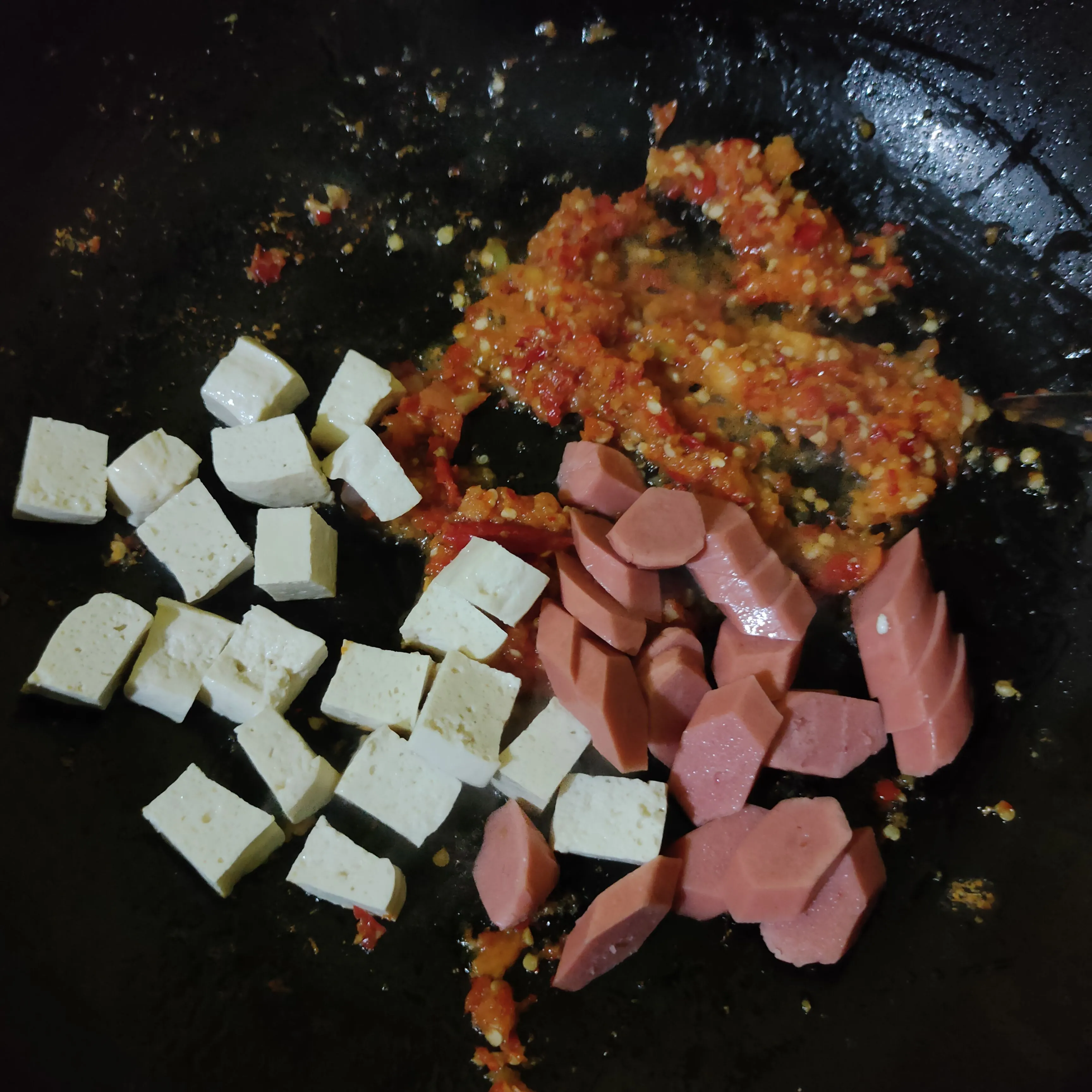 Step 2 Mie Kuah Pedas Gila