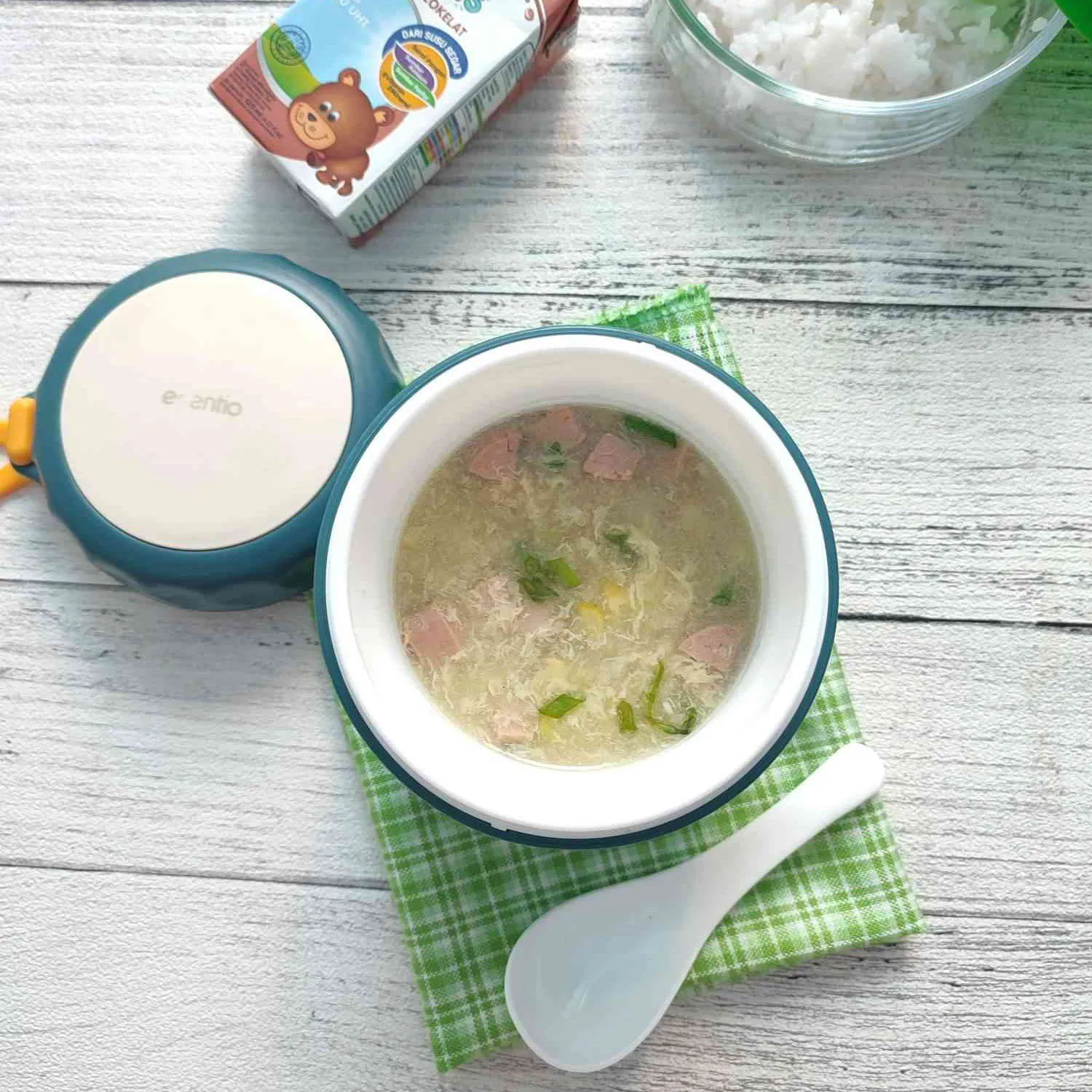Sup Jagung Sosis Telur #MISIHARIANAKNASIONAL