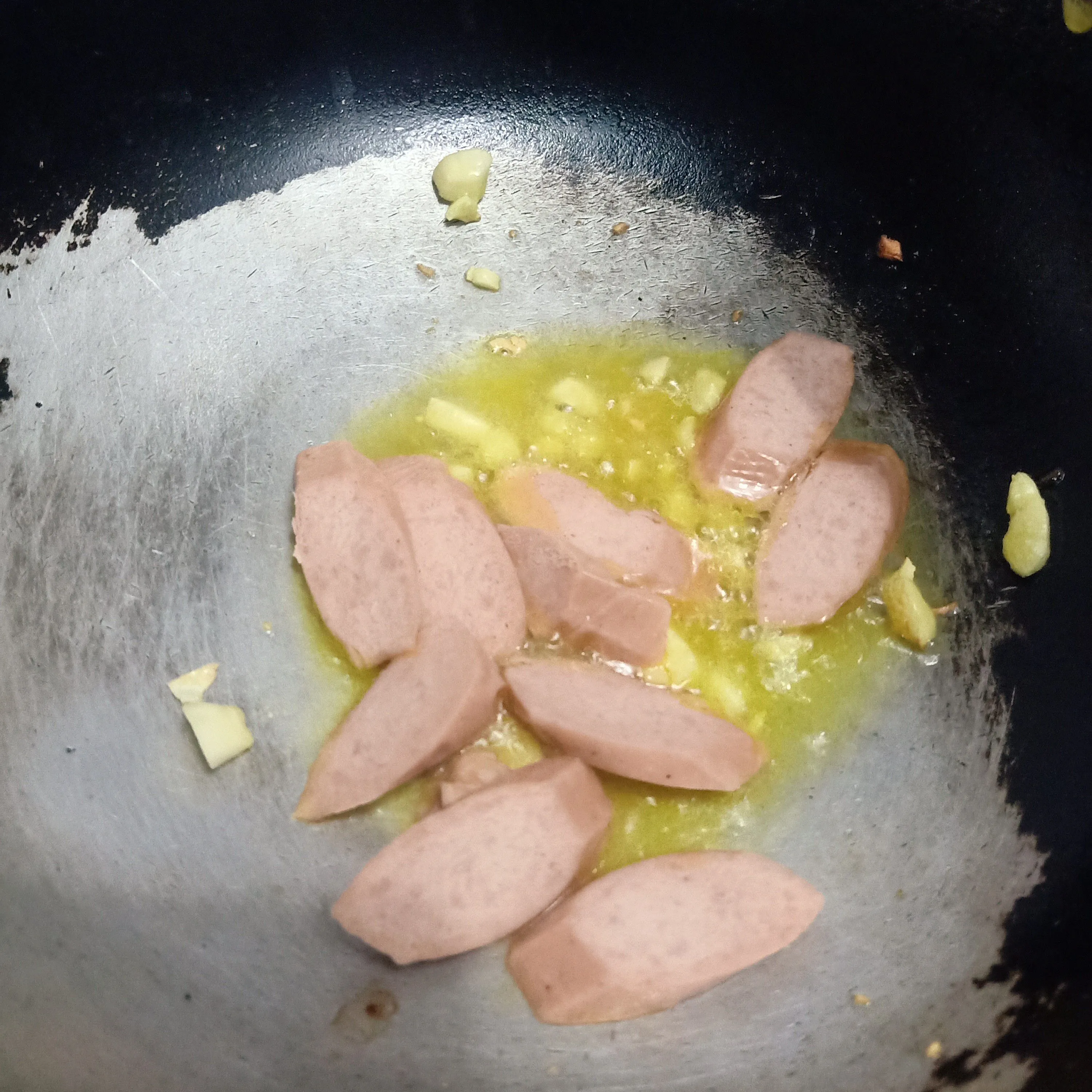 Step 2 Nasi Goreng Sosis