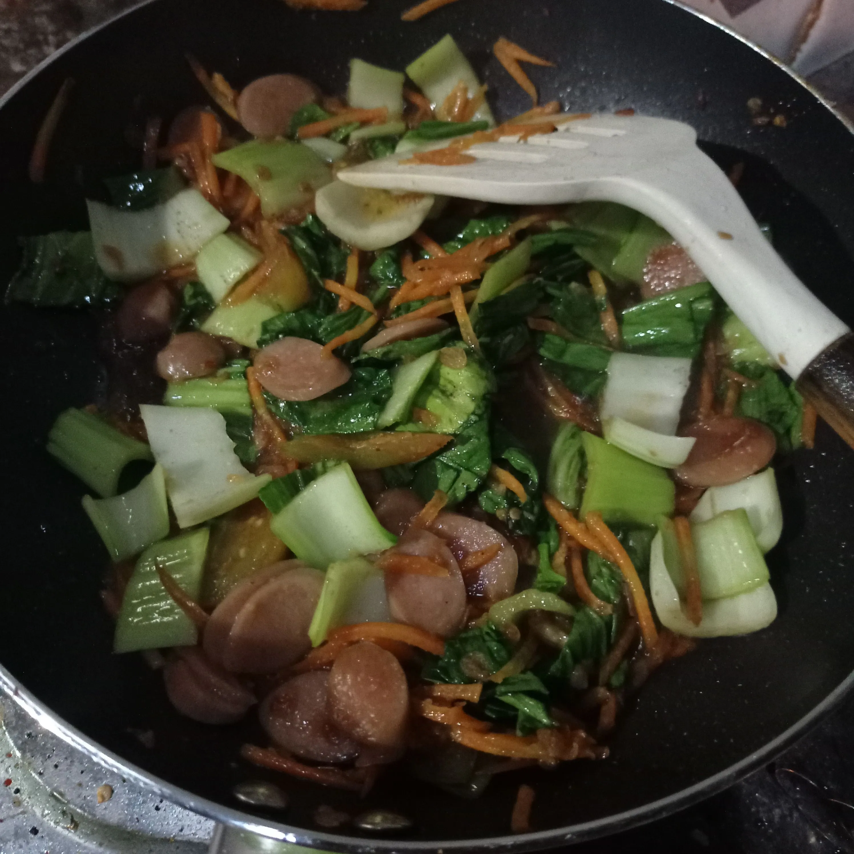 Step 3 Bekal Mie Goreng Pokcoy