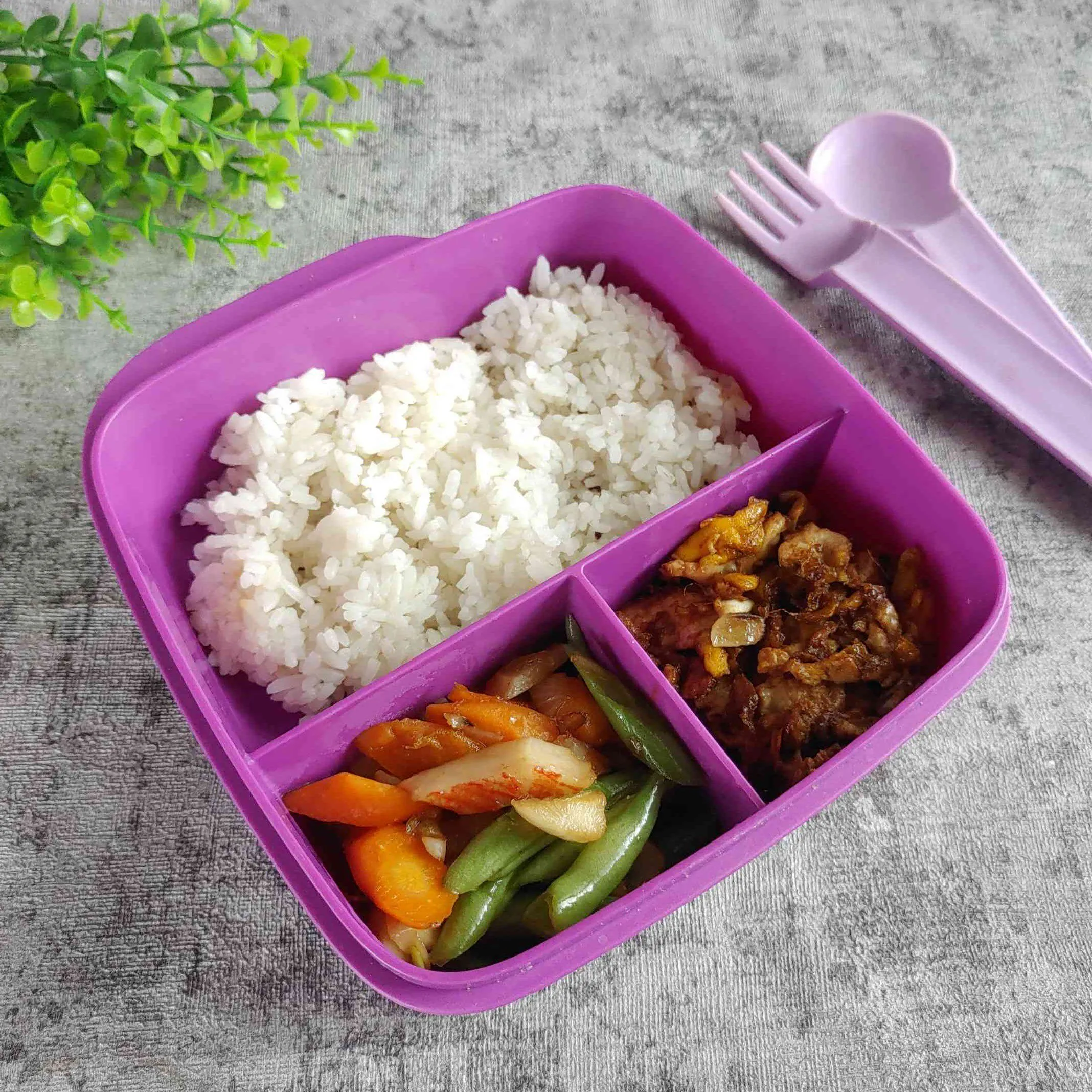 Bento Tumis Sayur Telur Orak-Arik #MISIHARIANAKNASIONAL