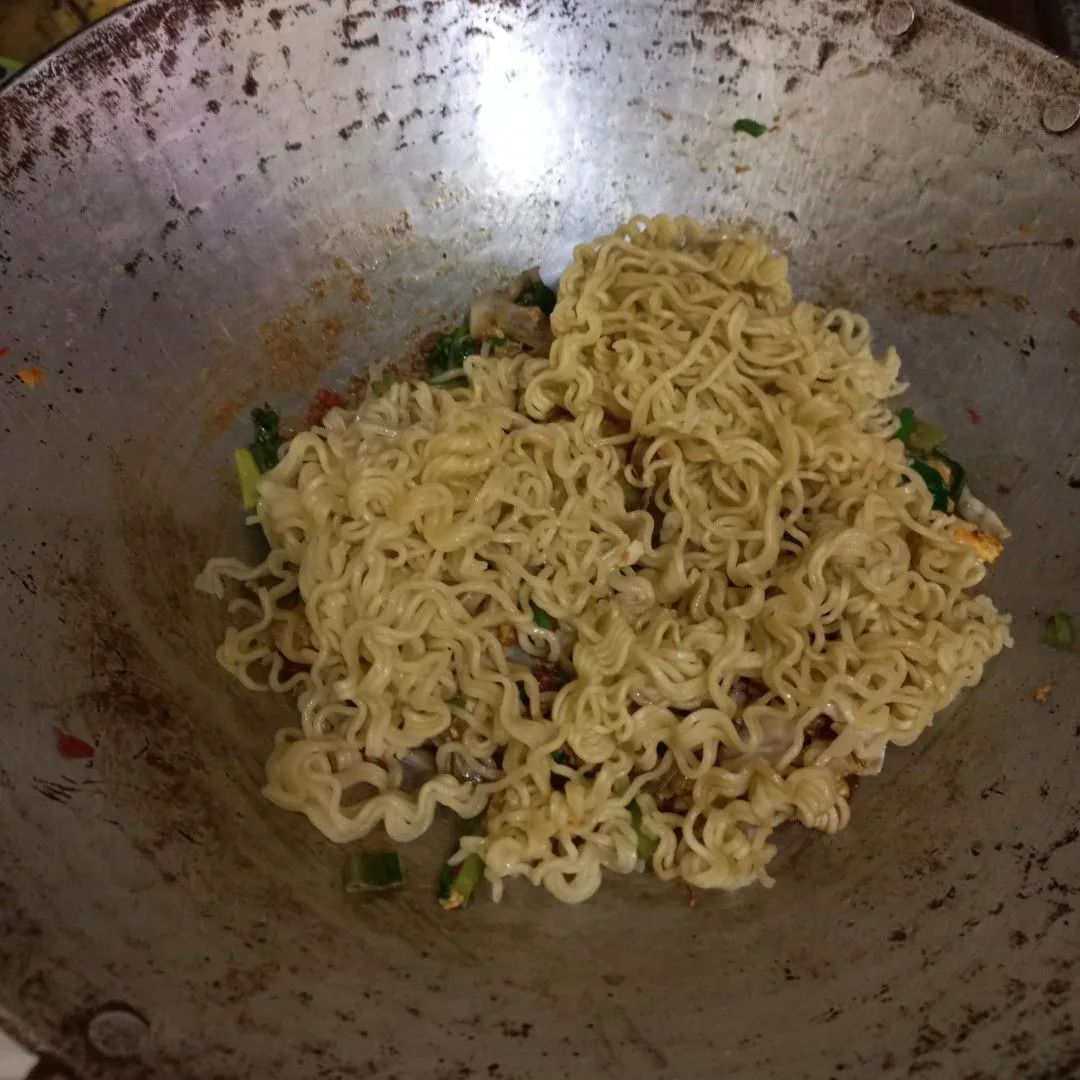 Step 7 Bekal Mie Goreng Bumbu Kencur