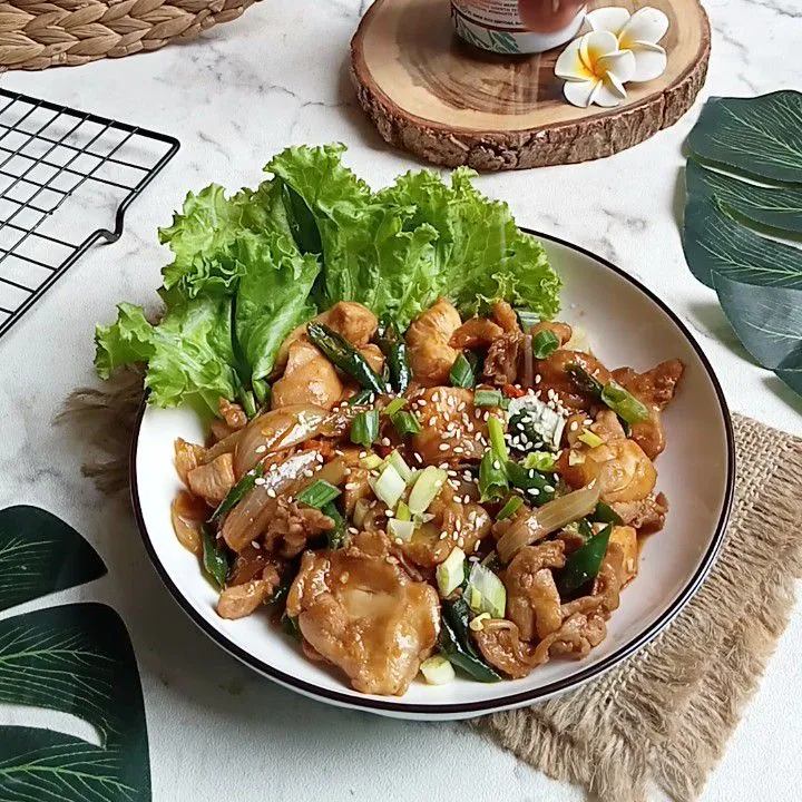 Step 8 Ayam Kecap Cabe Hijau