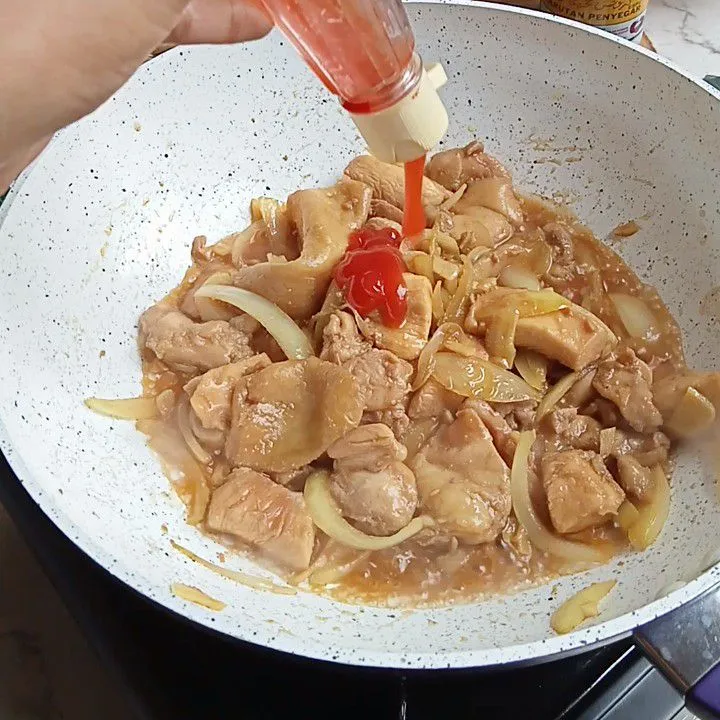 Step 6 Ayam Kecap Cabe Hijau