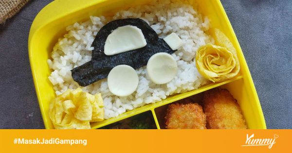 Resep Bento Mobil #MISIHARIANAKNASIONAL Sederhana Rumahan di Yummy App