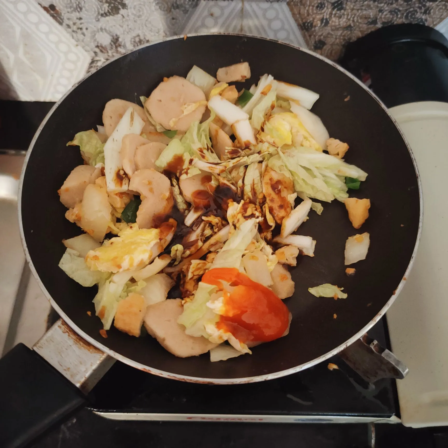 Step 4 Nasi Gila Bekal Anak