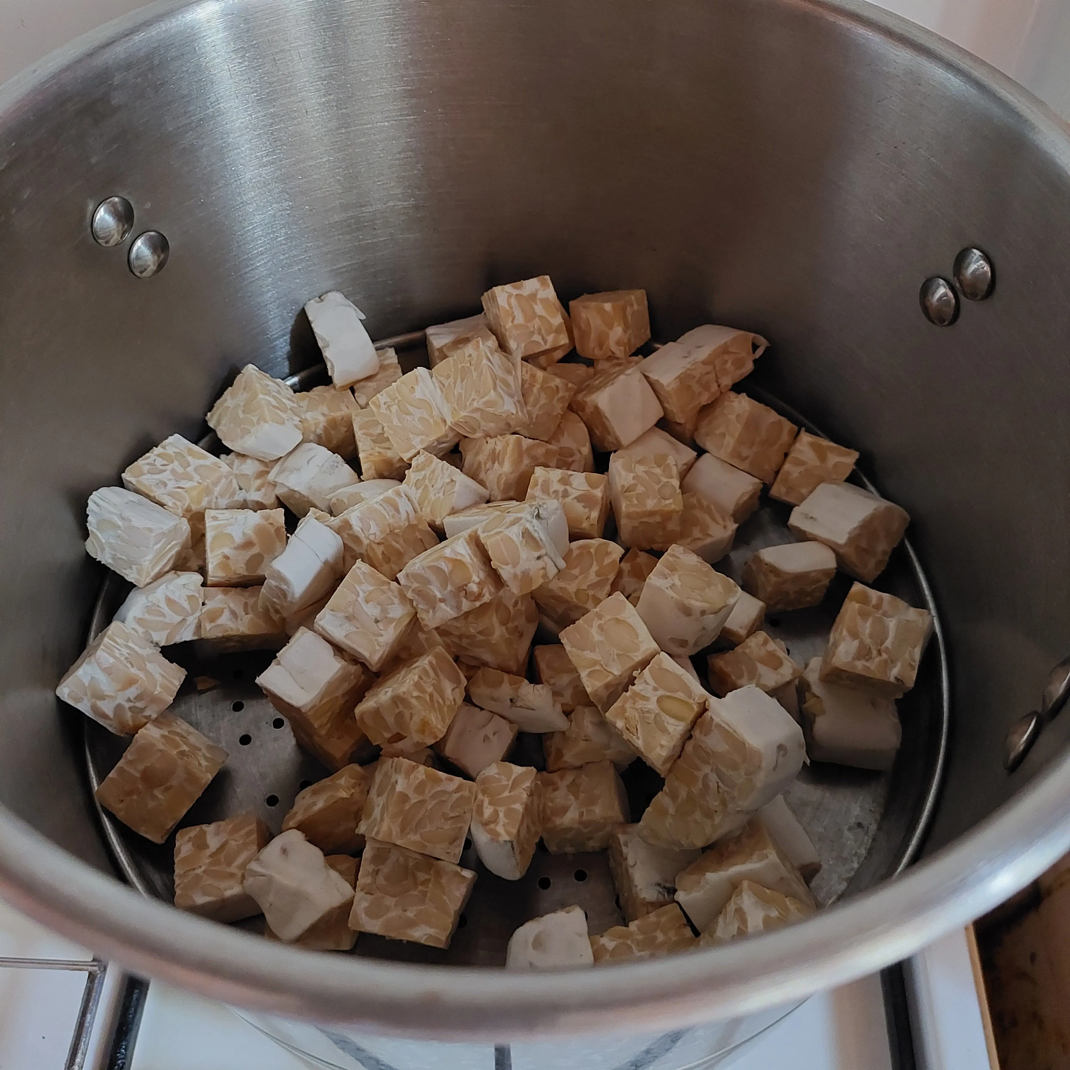 Step 1 Perkedel Tempe