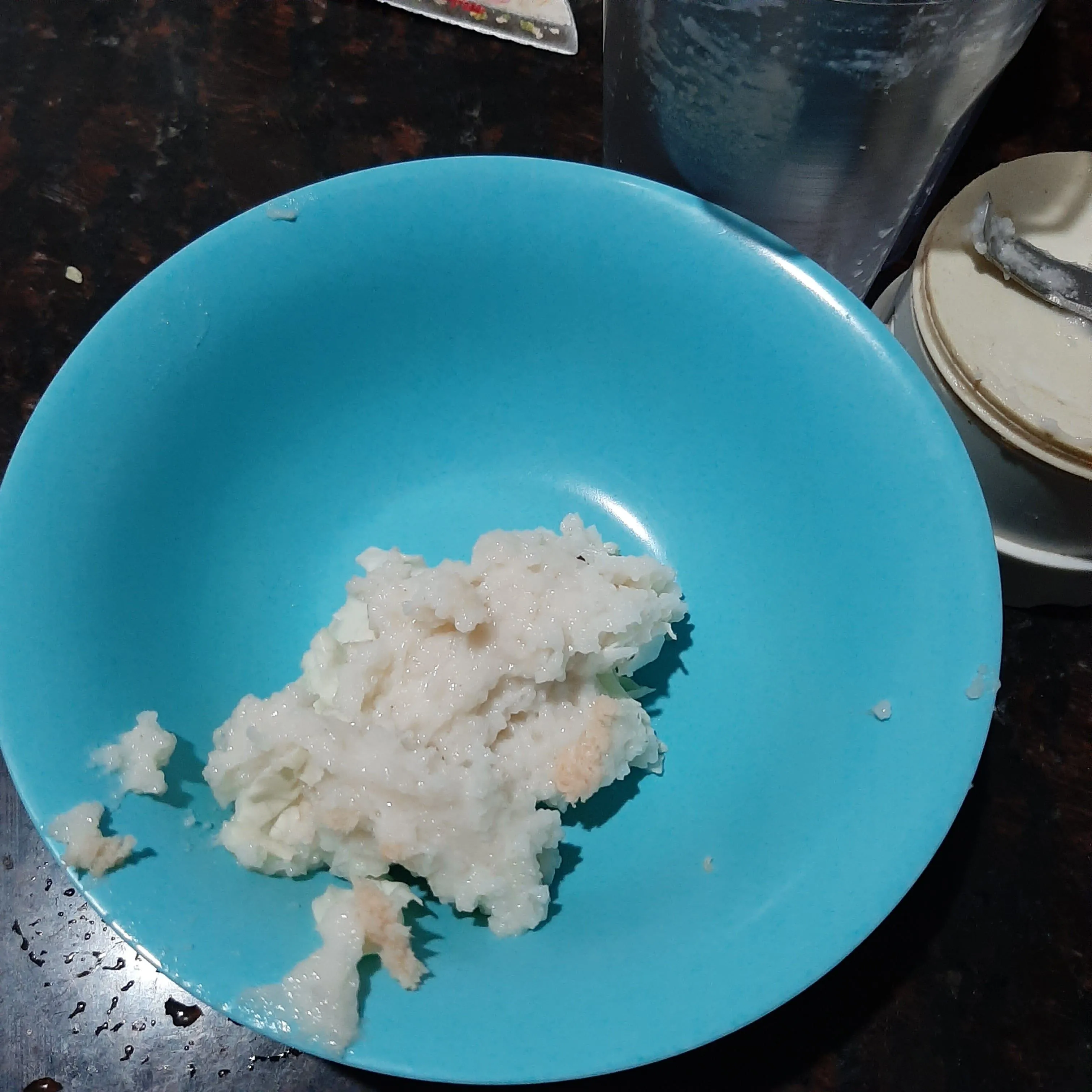 Step 2 Bola Nasi Ayam Keju
