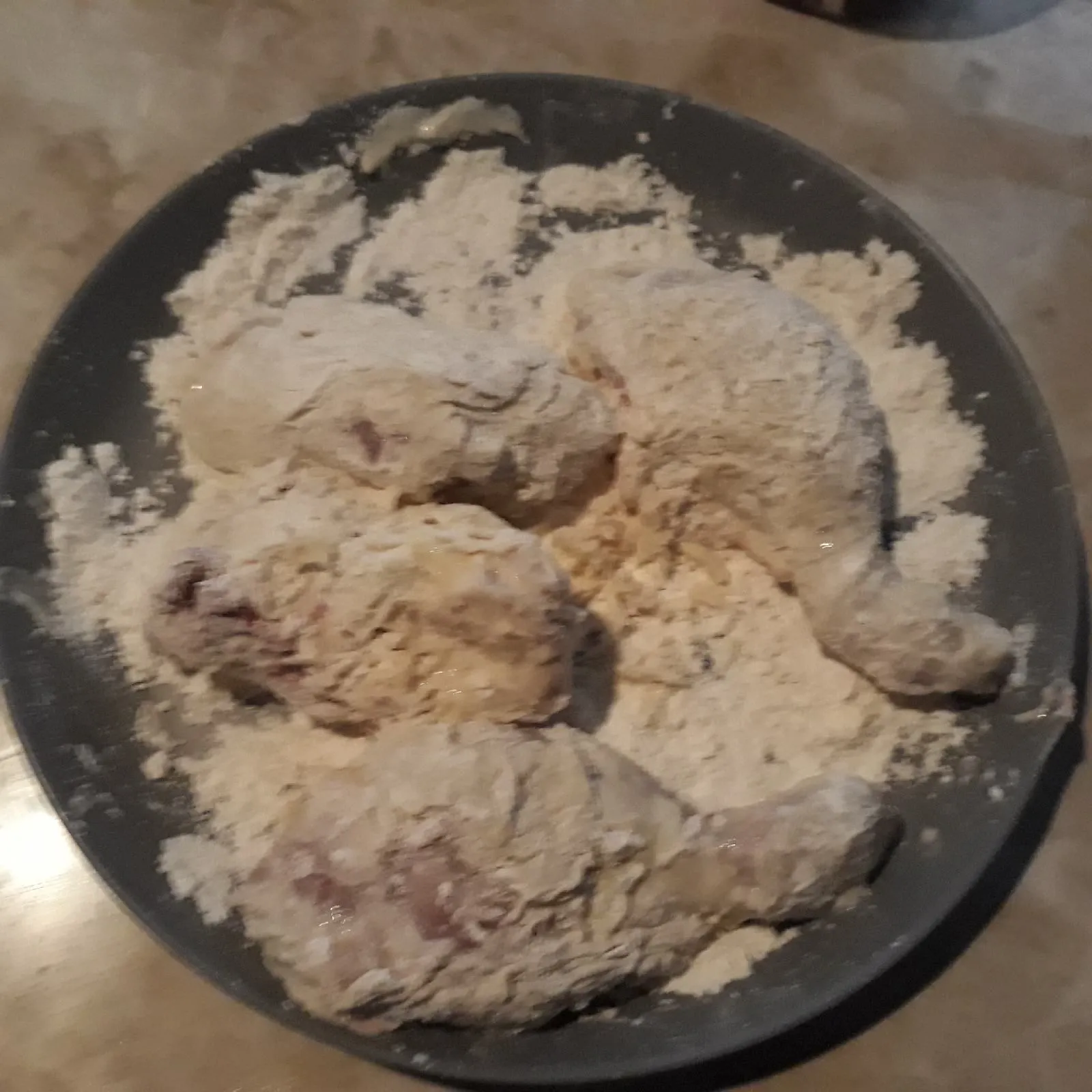 Step 3 Ayam Tepung Crunchy