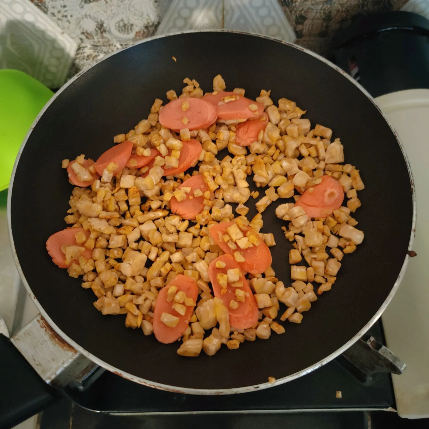 Step 3 Macaroni Tempe Creamy