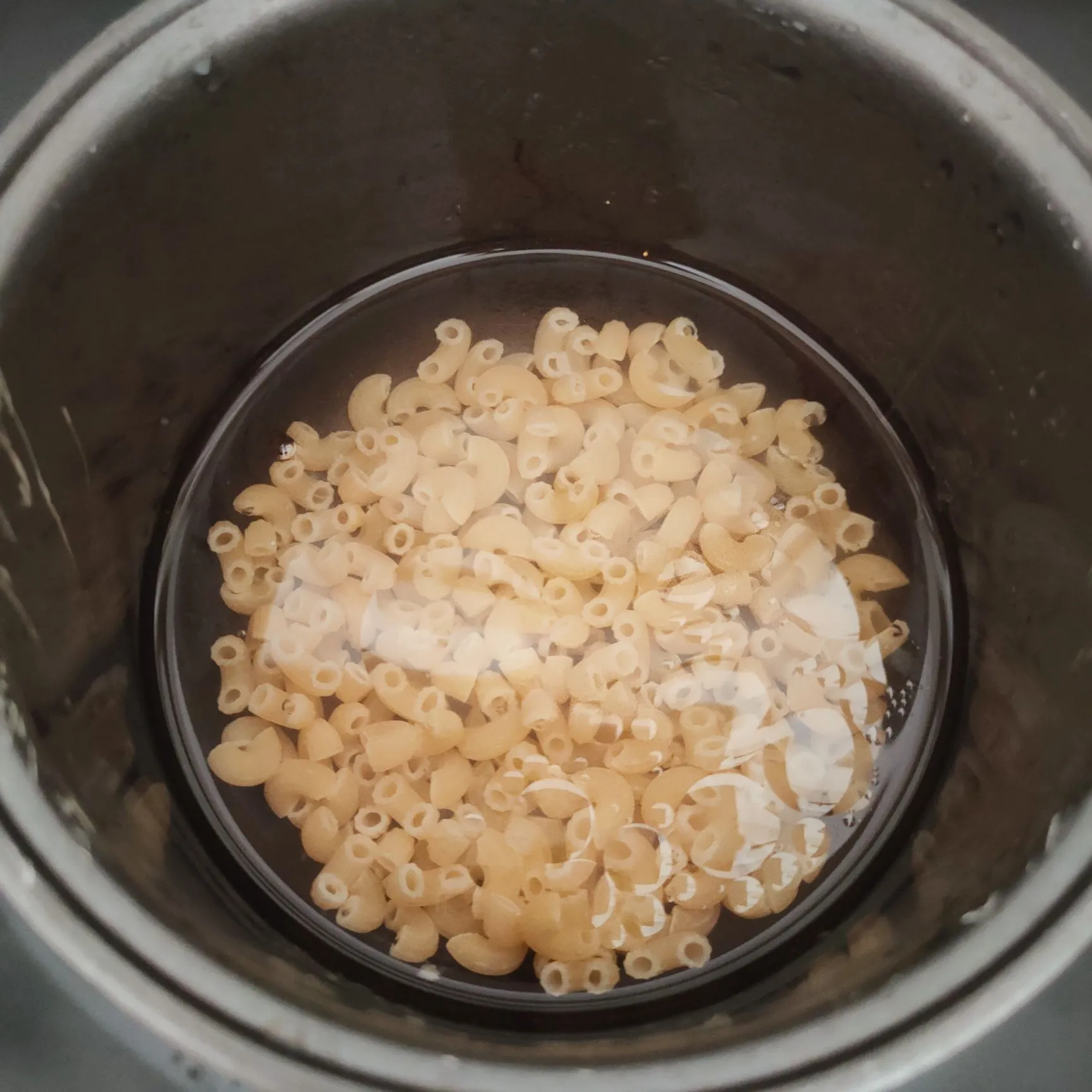 Step 1 Macaroni Tempe Creamy