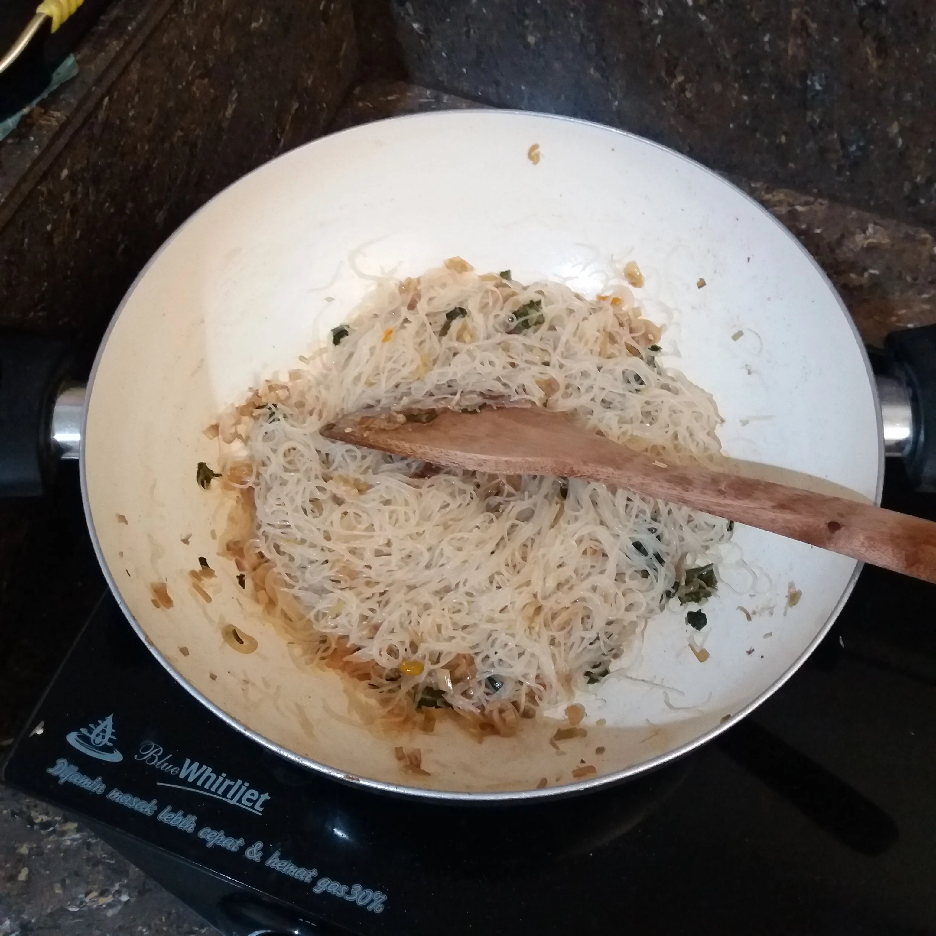 Step 5 Bihun Sambal Matah