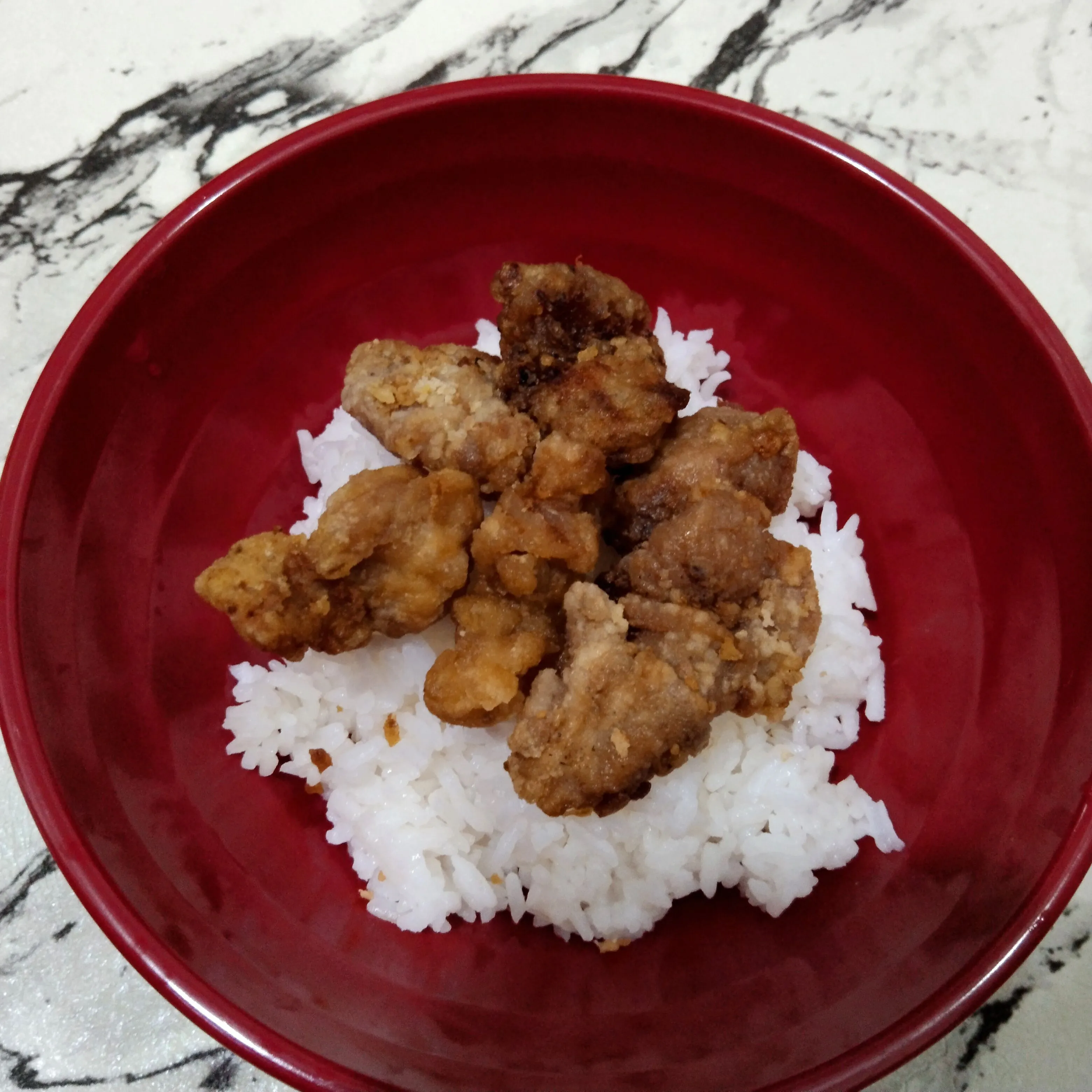 Step 6 Rice Bowl Chicken Mayo