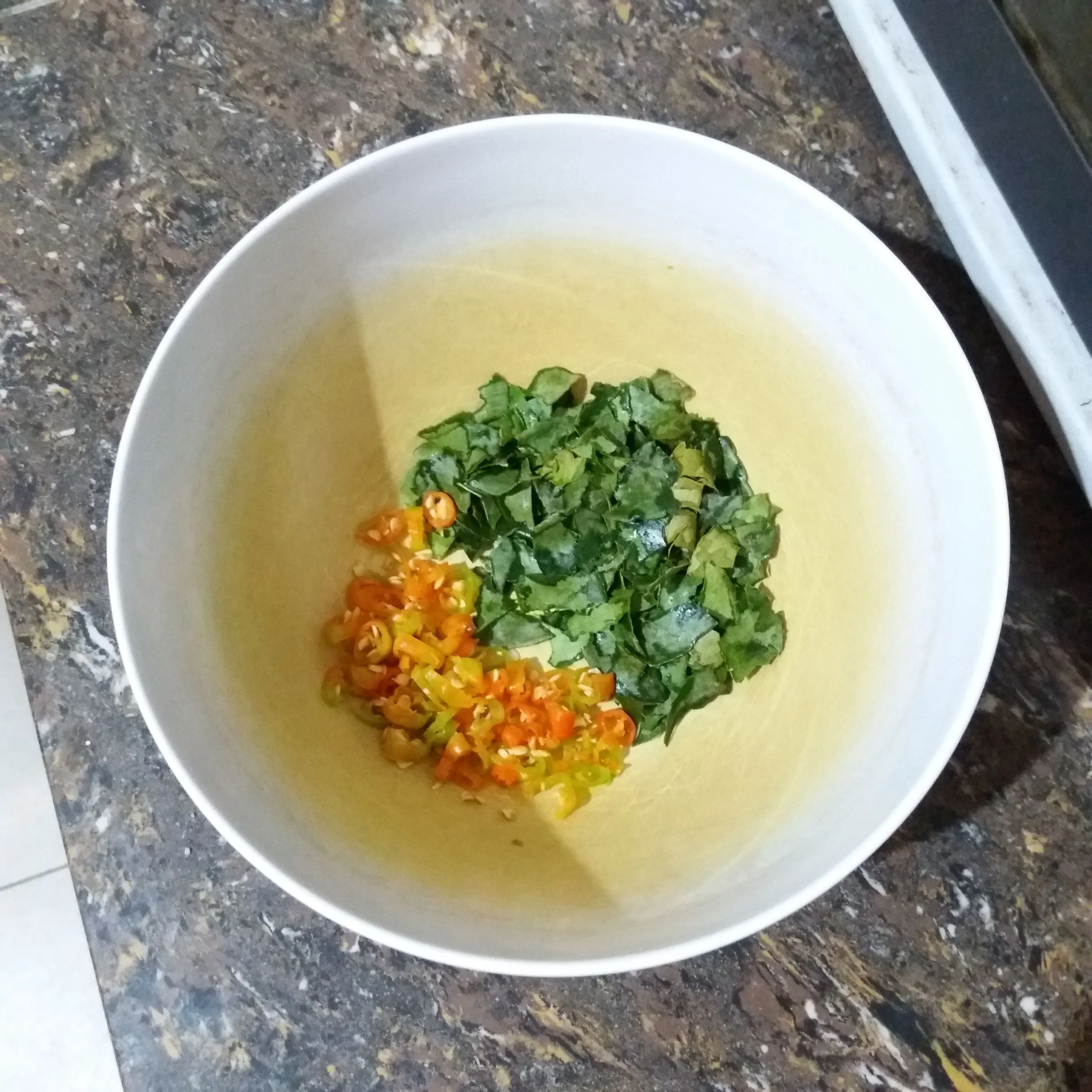 Step 2 Bihun Sambal Matah