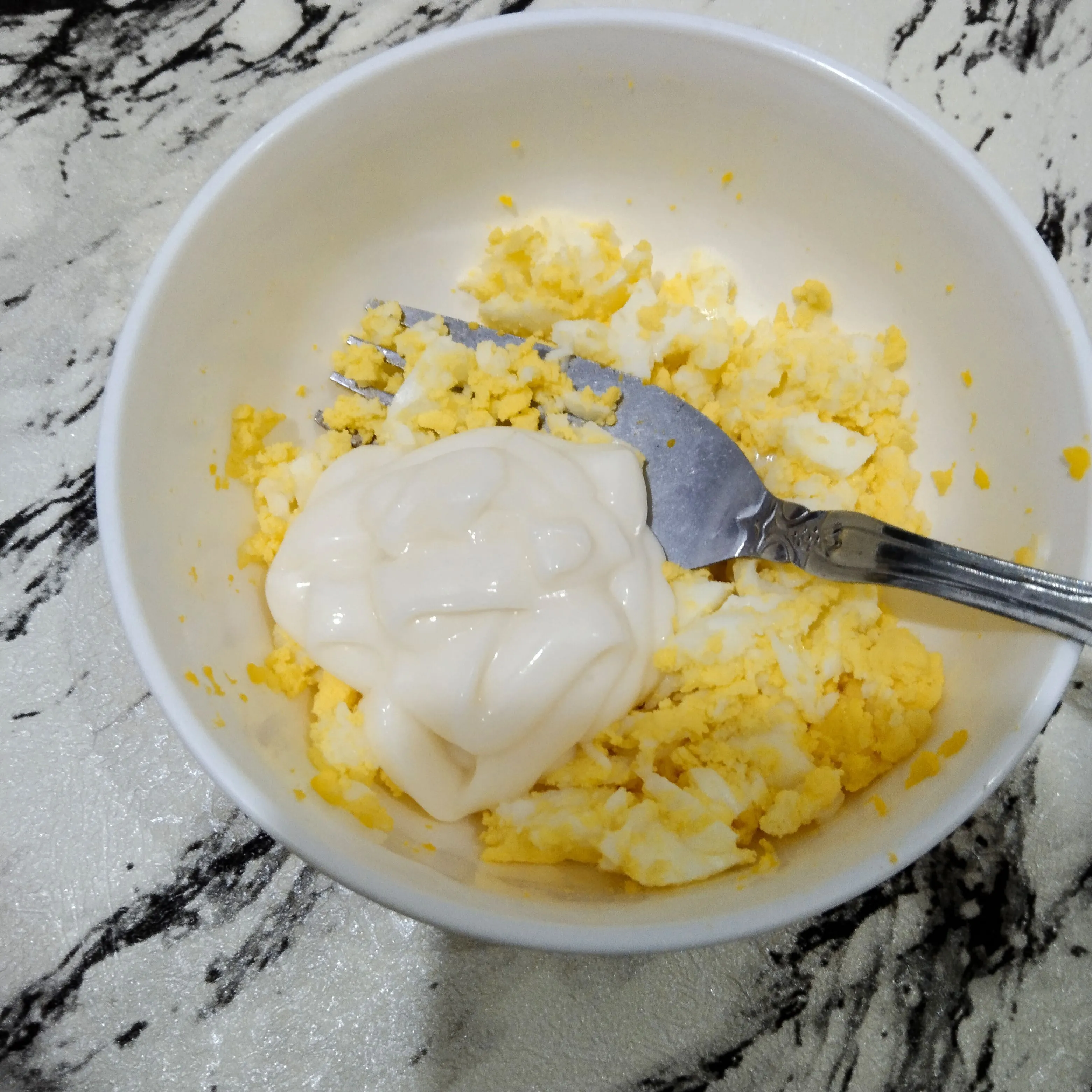 Step 5 Rice Bowl Chicken Mayo