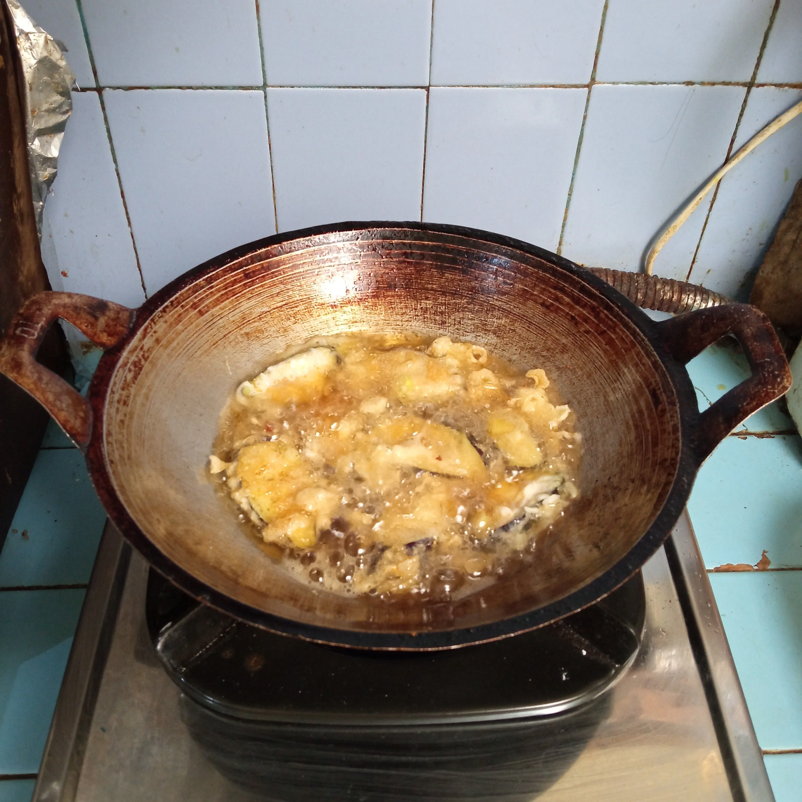 Step 5 Tempura Terong