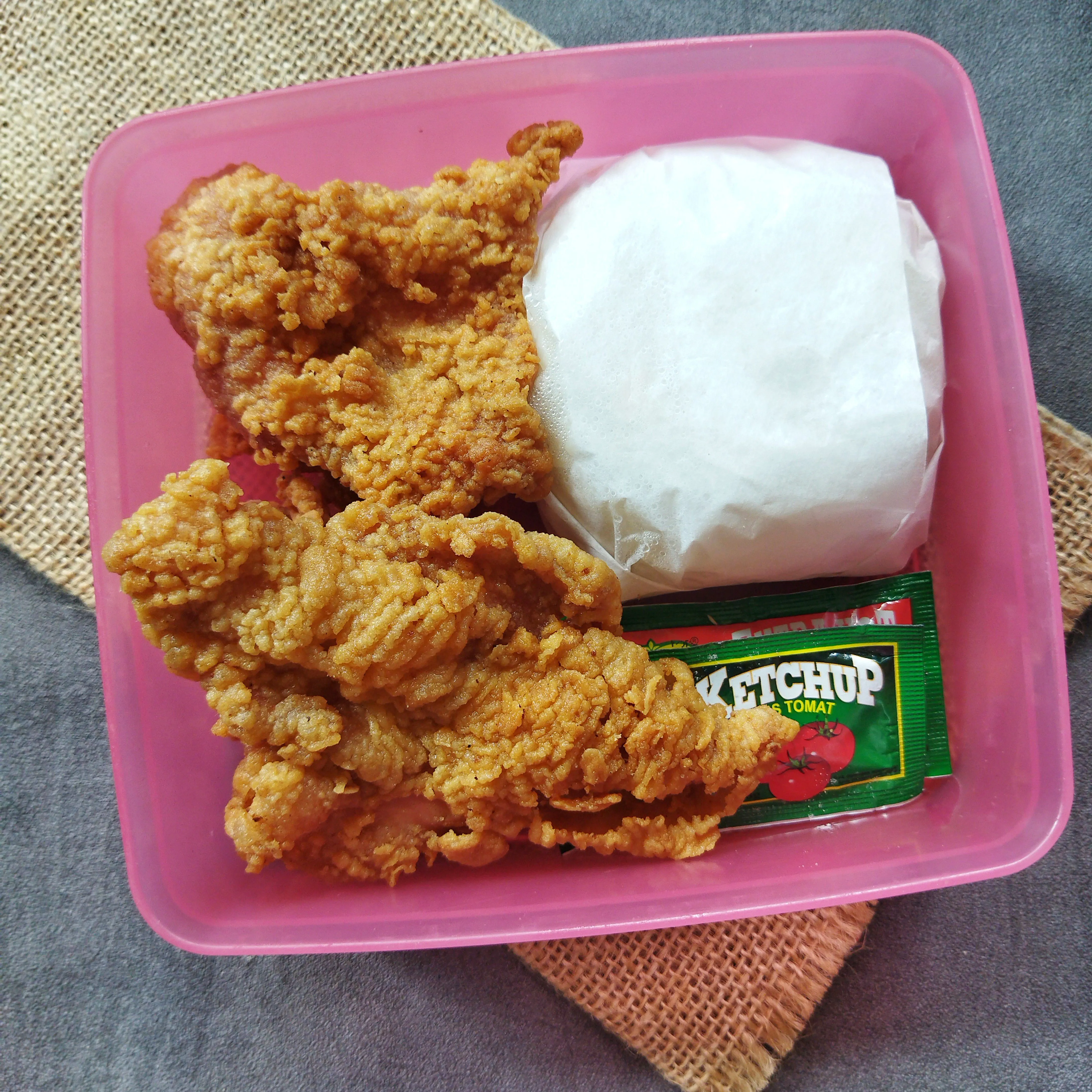 Step 8 Kulit Ayam Crispy Bekal Sekolah